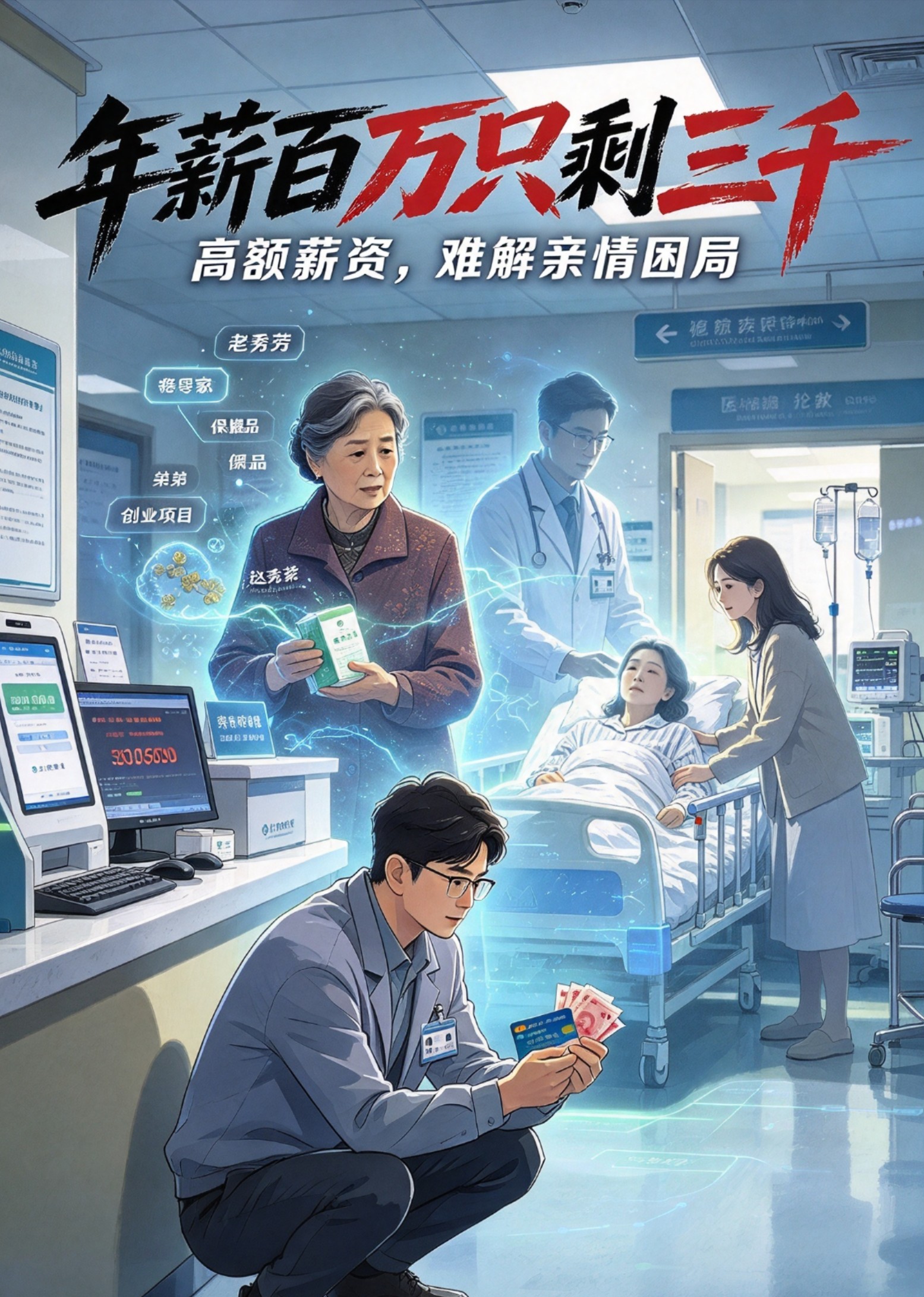 年薪百万只剩三千封面图