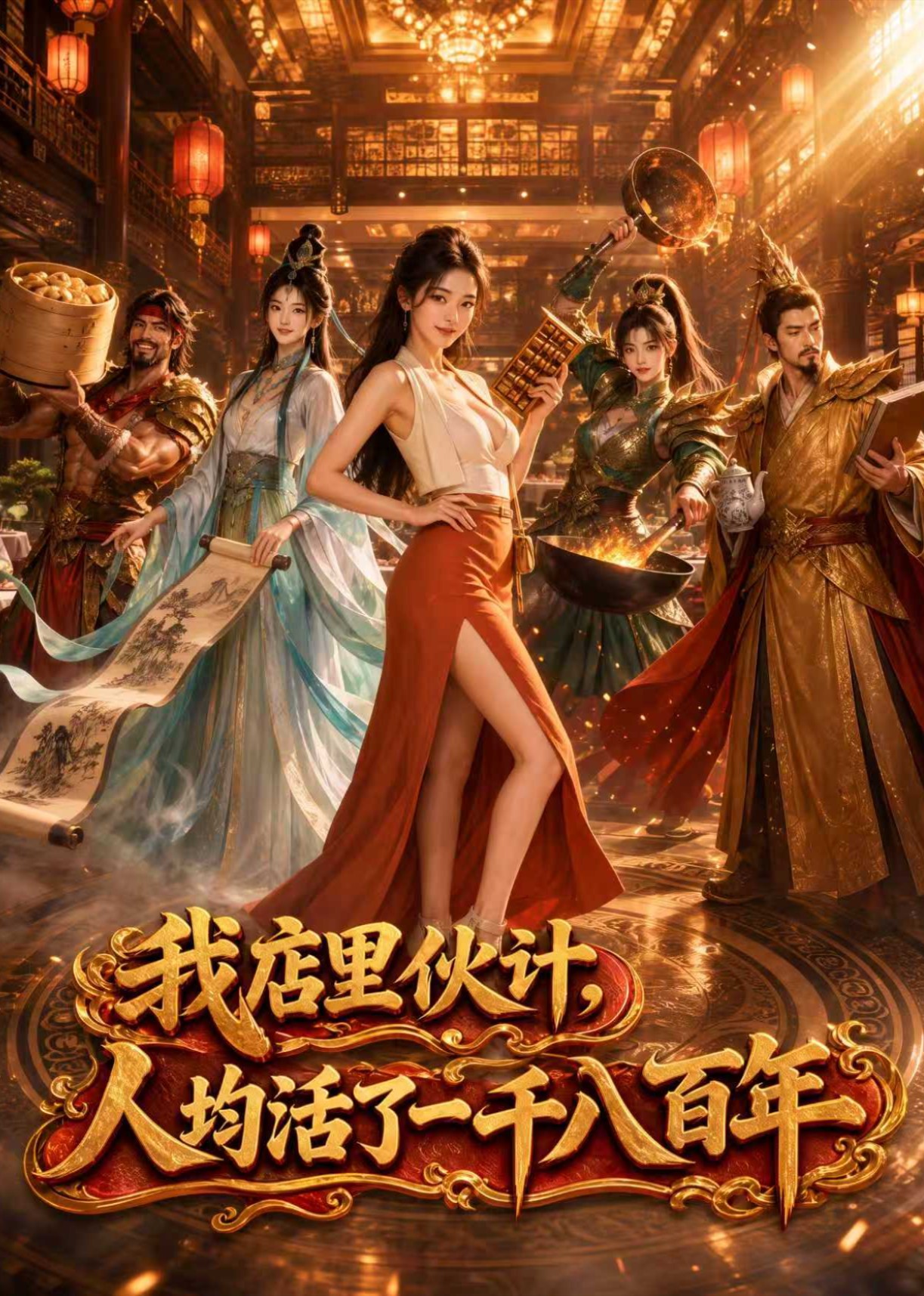 我店里伙计，人均活了一千八百年封面图