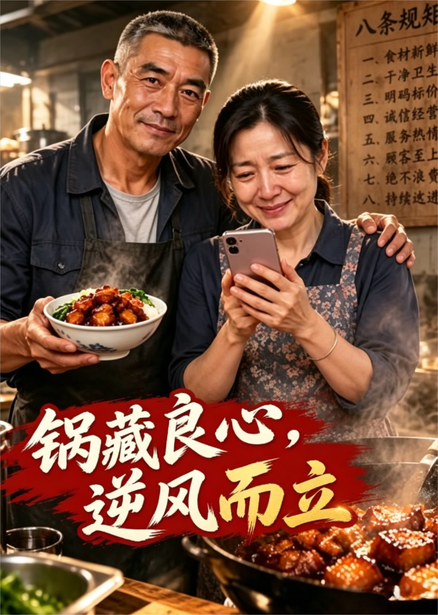 锅藏良心逆风而立封面图