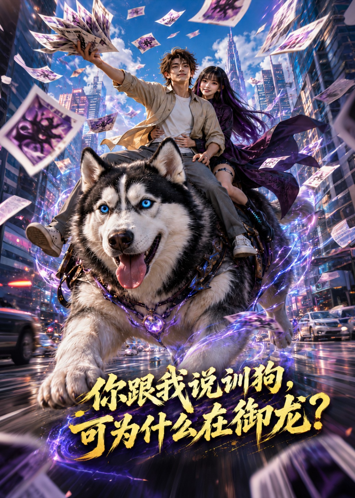 你跟我说训狗，可为什么在御龙？