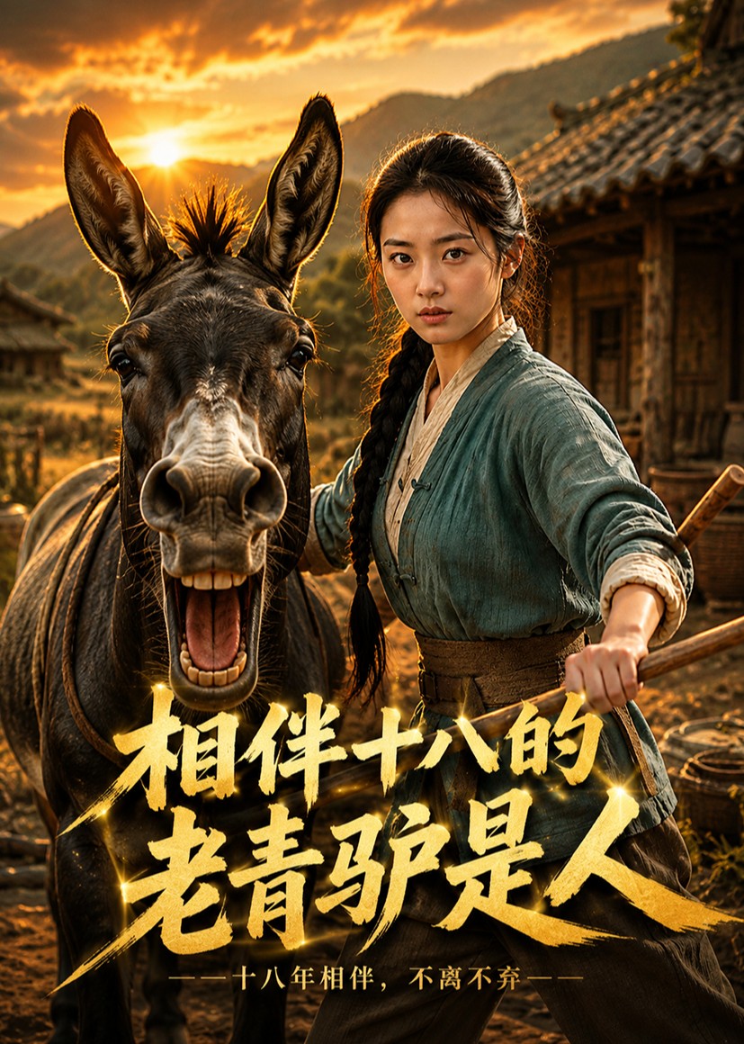 相伴十八的老青驴是人