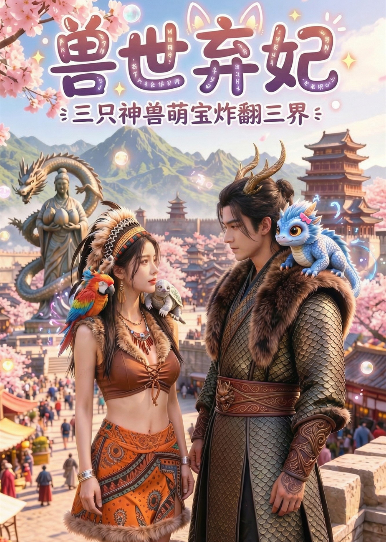兽世弃妃：三只神兽萌宝炸翻三界