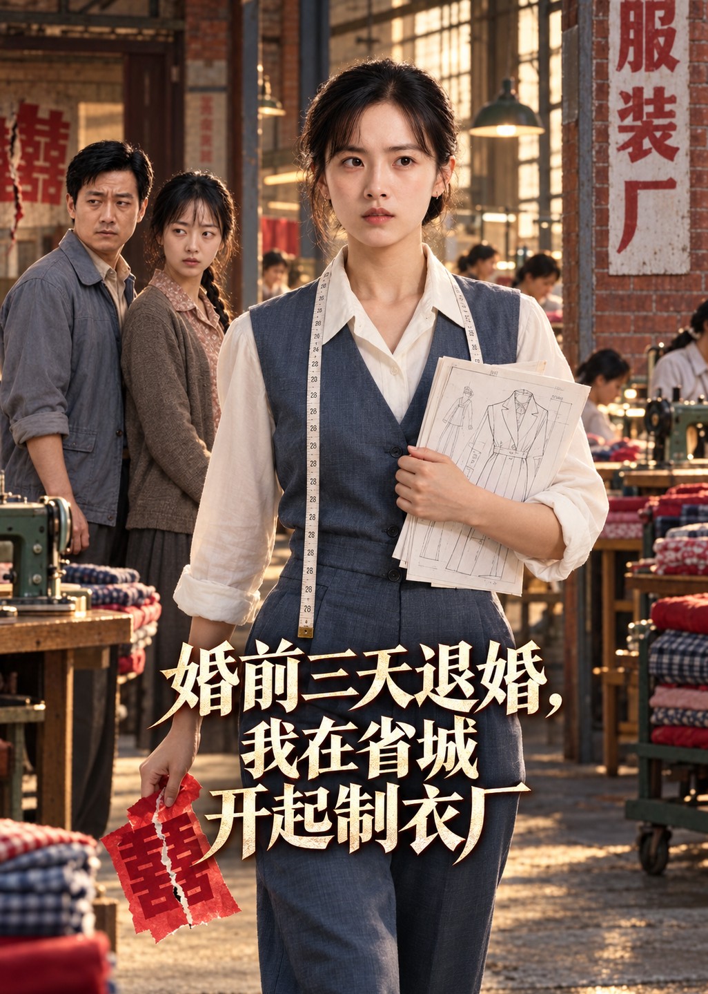 婚前三天退婚，我在省城开起制衣厂封面图