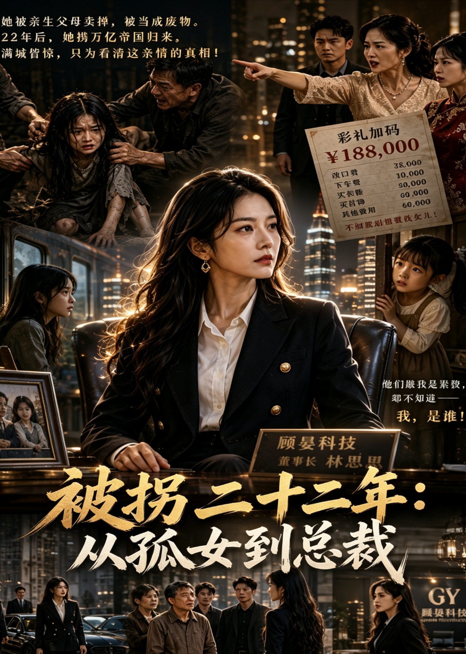 被拐二十二年：从孤女到总裁