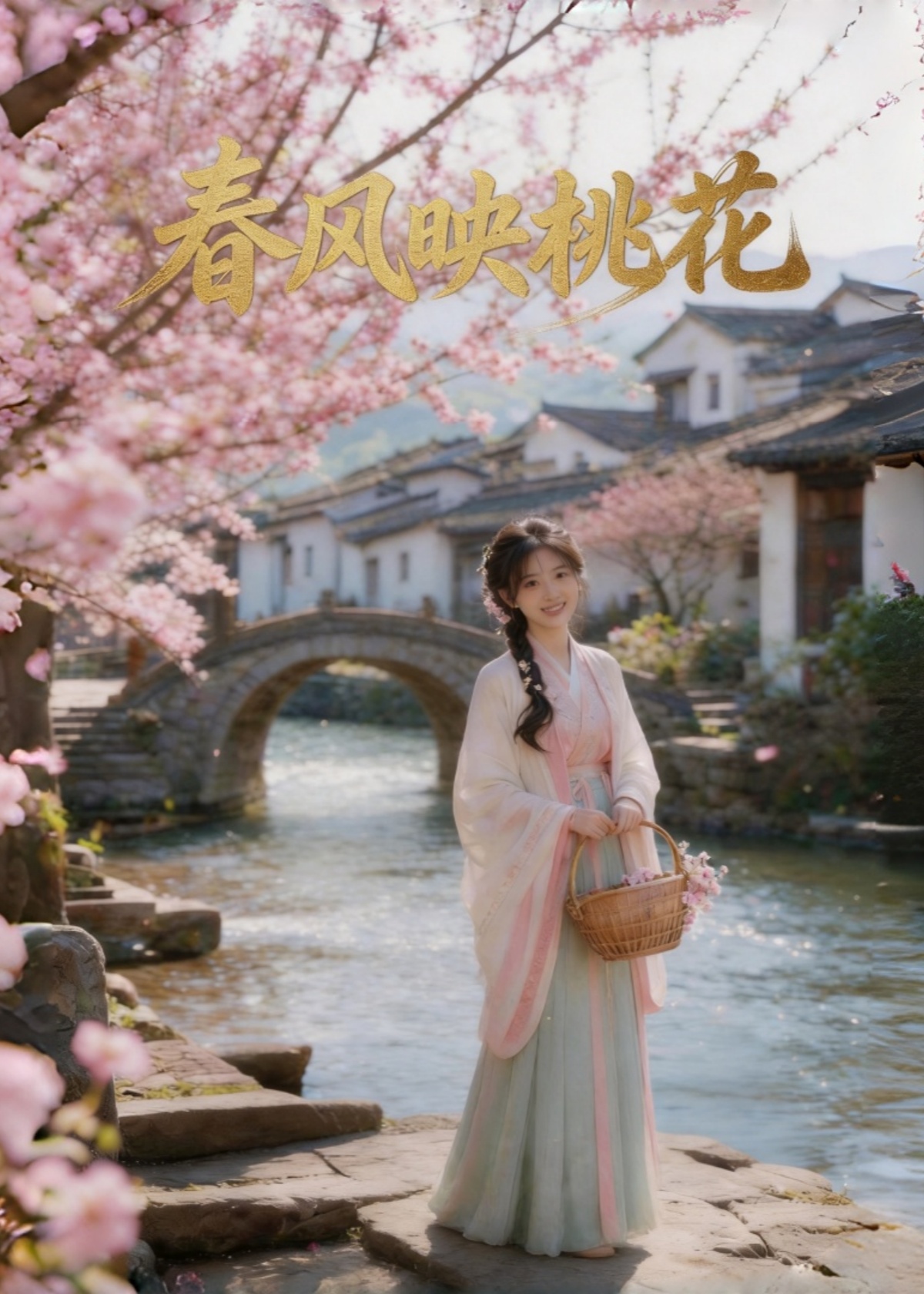 春风映桃花
