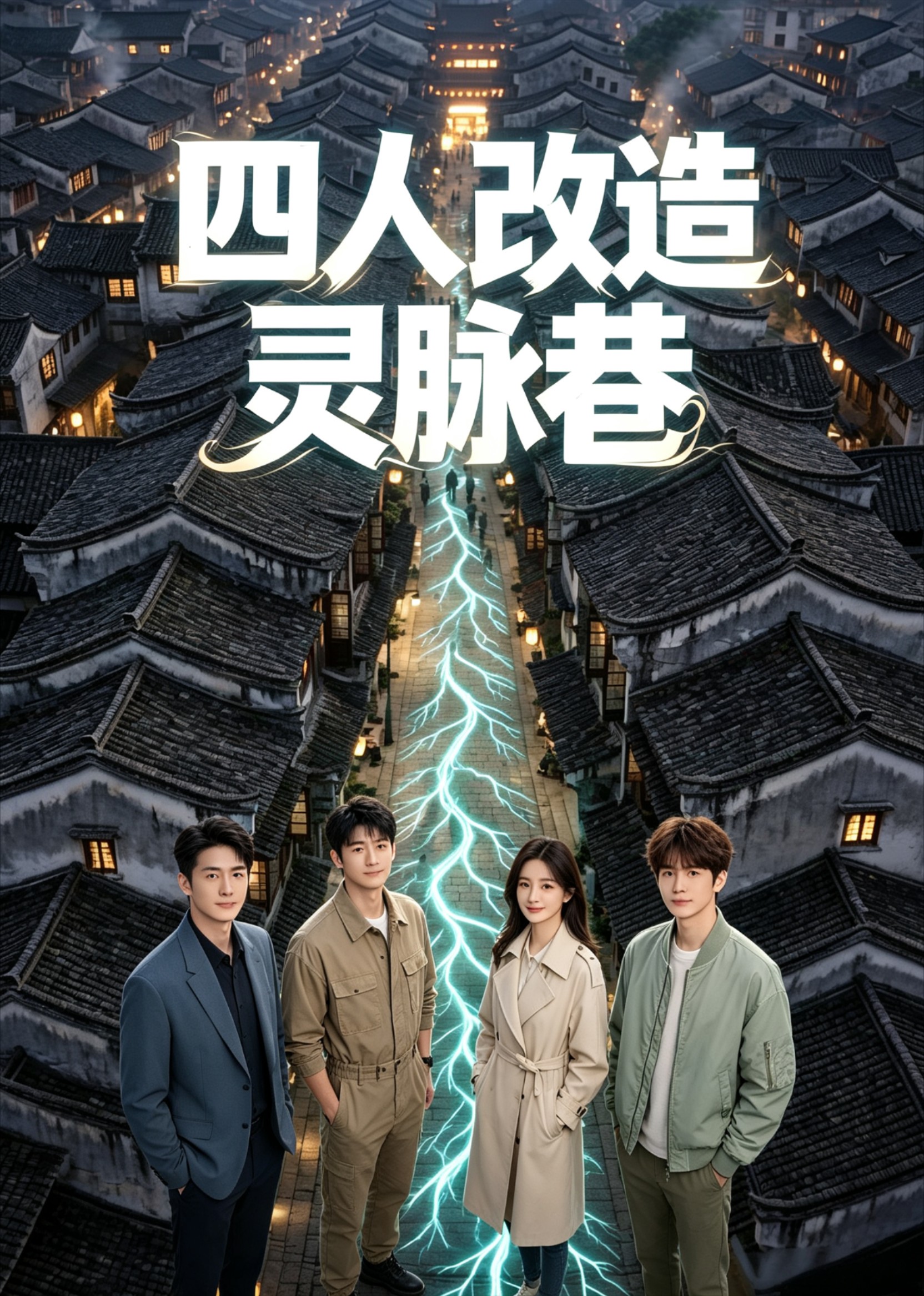 四人改造灵脉巷封面图