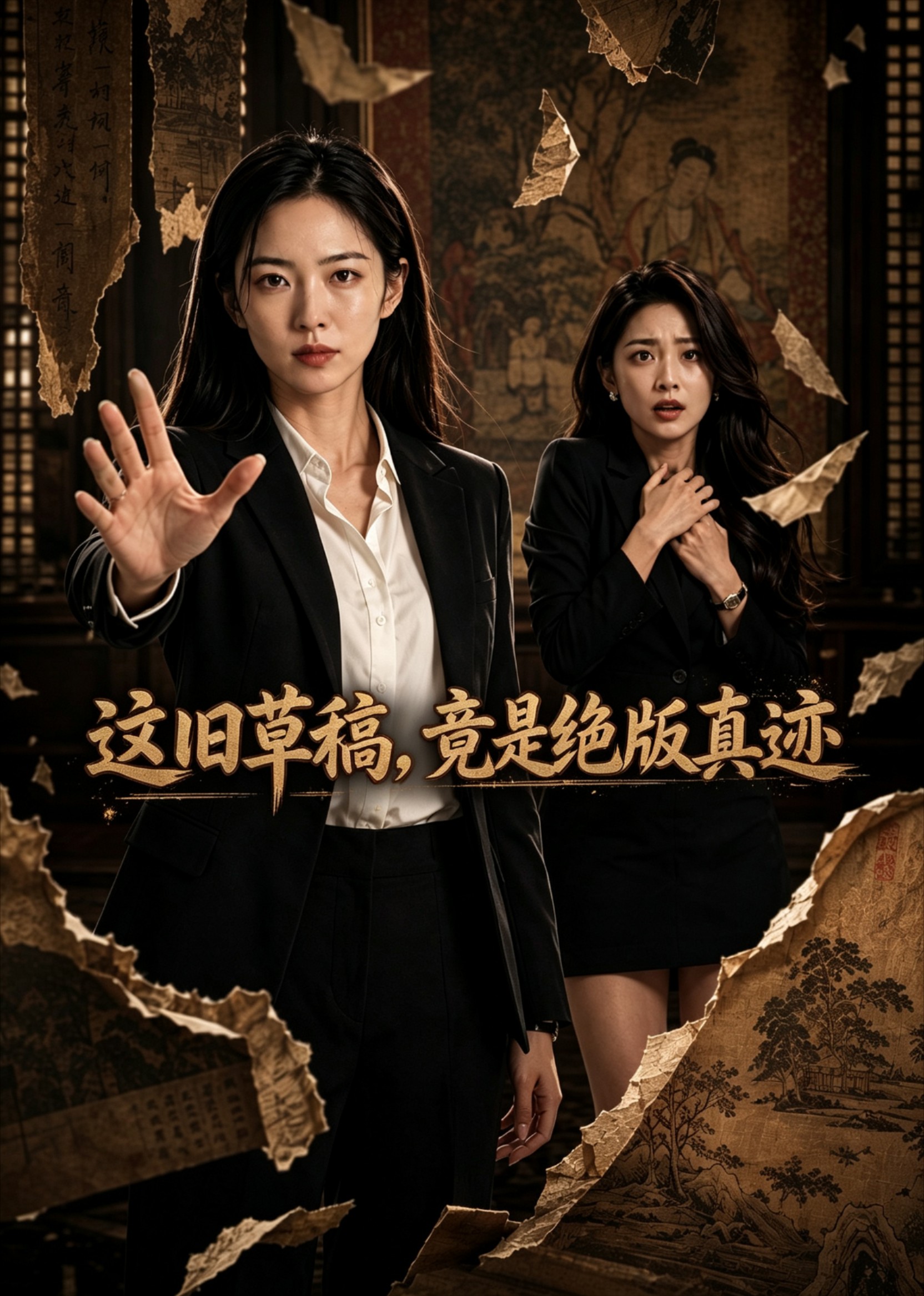 这旧草稿，竟是绝版真迹封面图