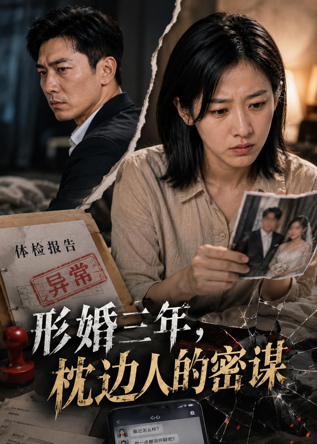 形婚三年，枕边人的密谋封面图