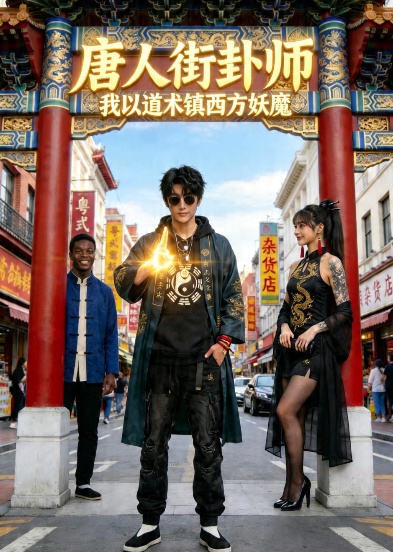 唐人街卦师：我以道术镇西方妖魔封面图
