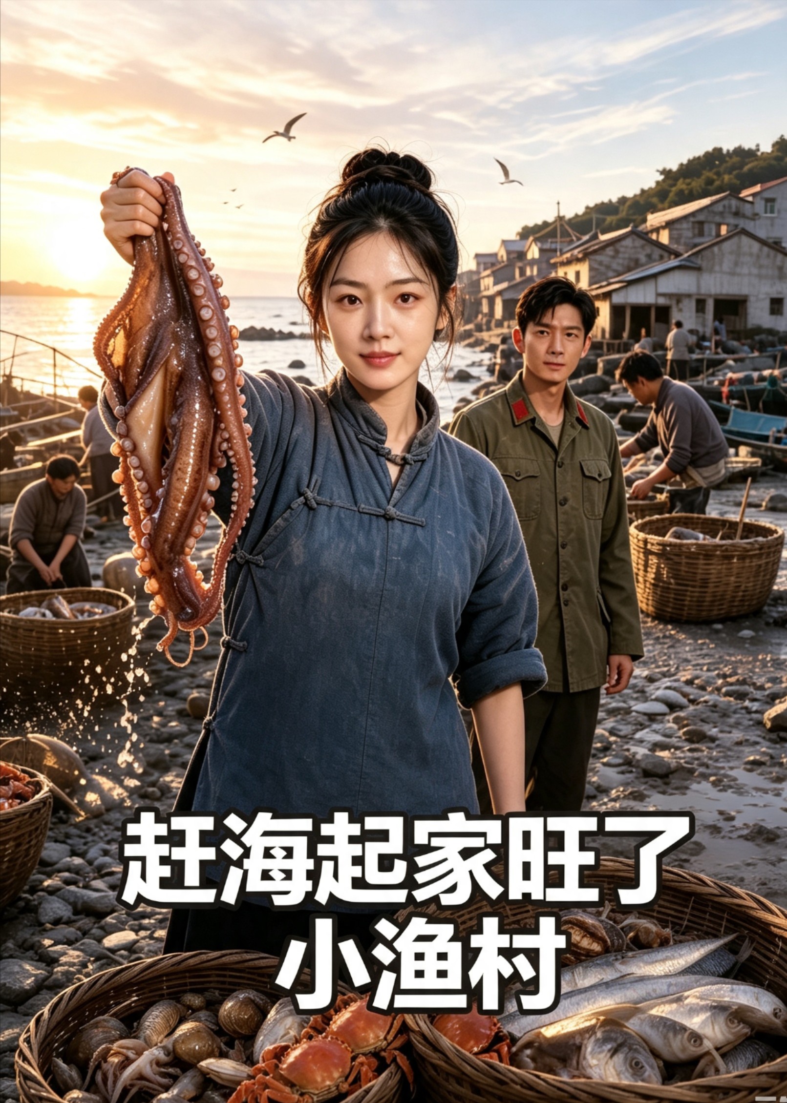 赶海起家旺了小渔村封面图