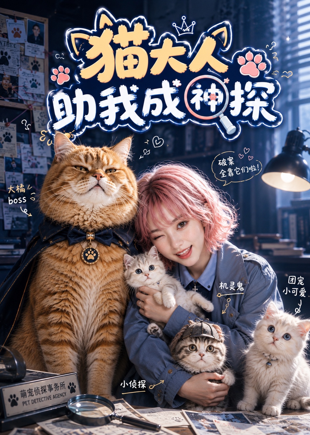 猫大人助我成神探