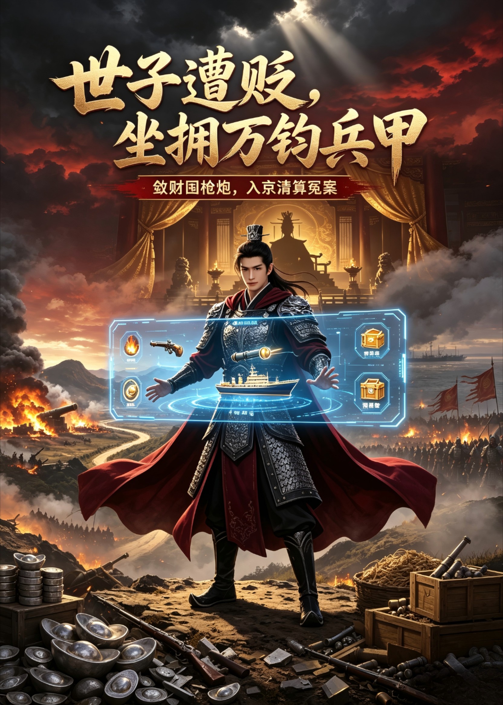 世子遭贬，坐拥万钧兵甲