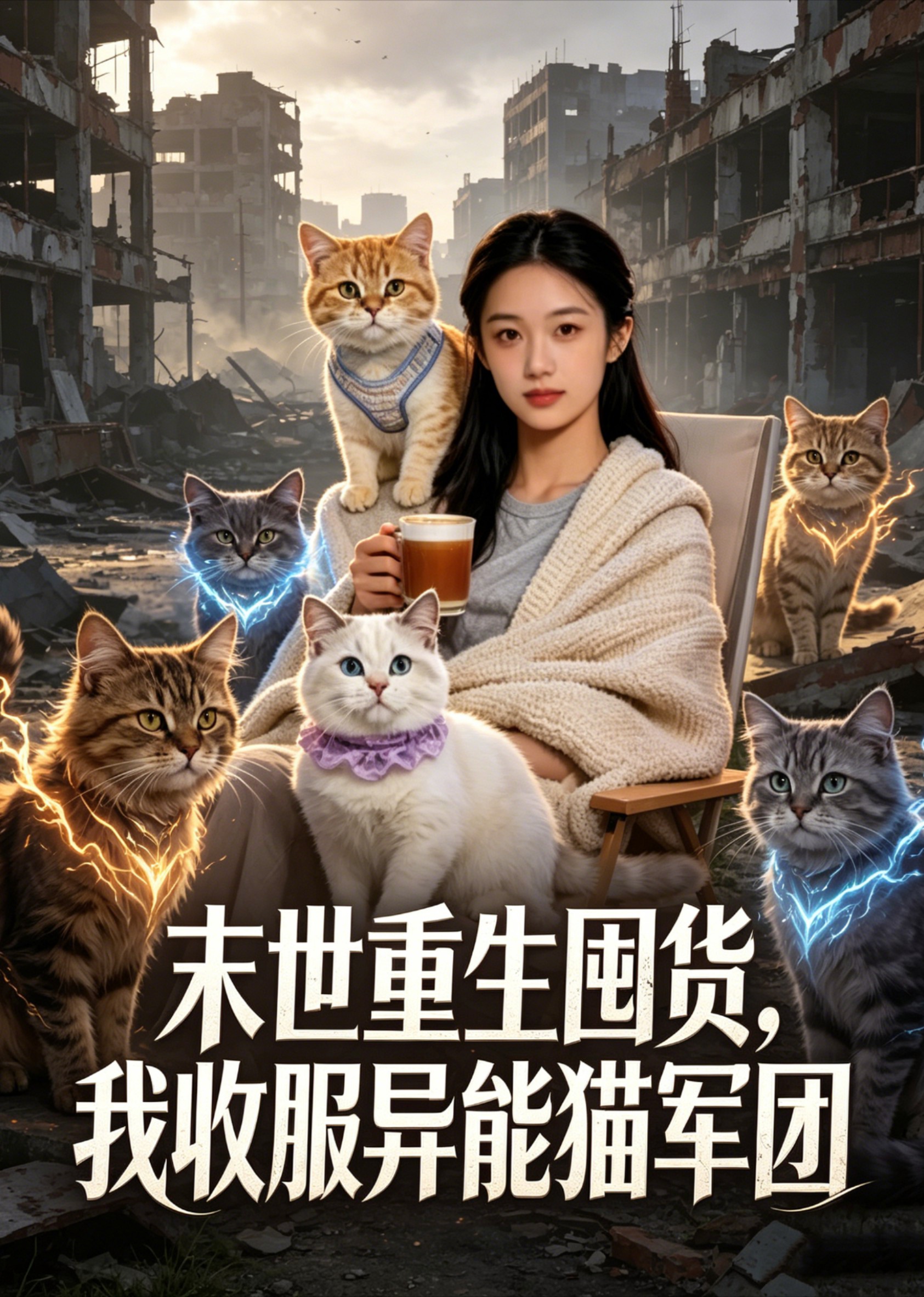 末世重生囤货，我收服异能猫军团