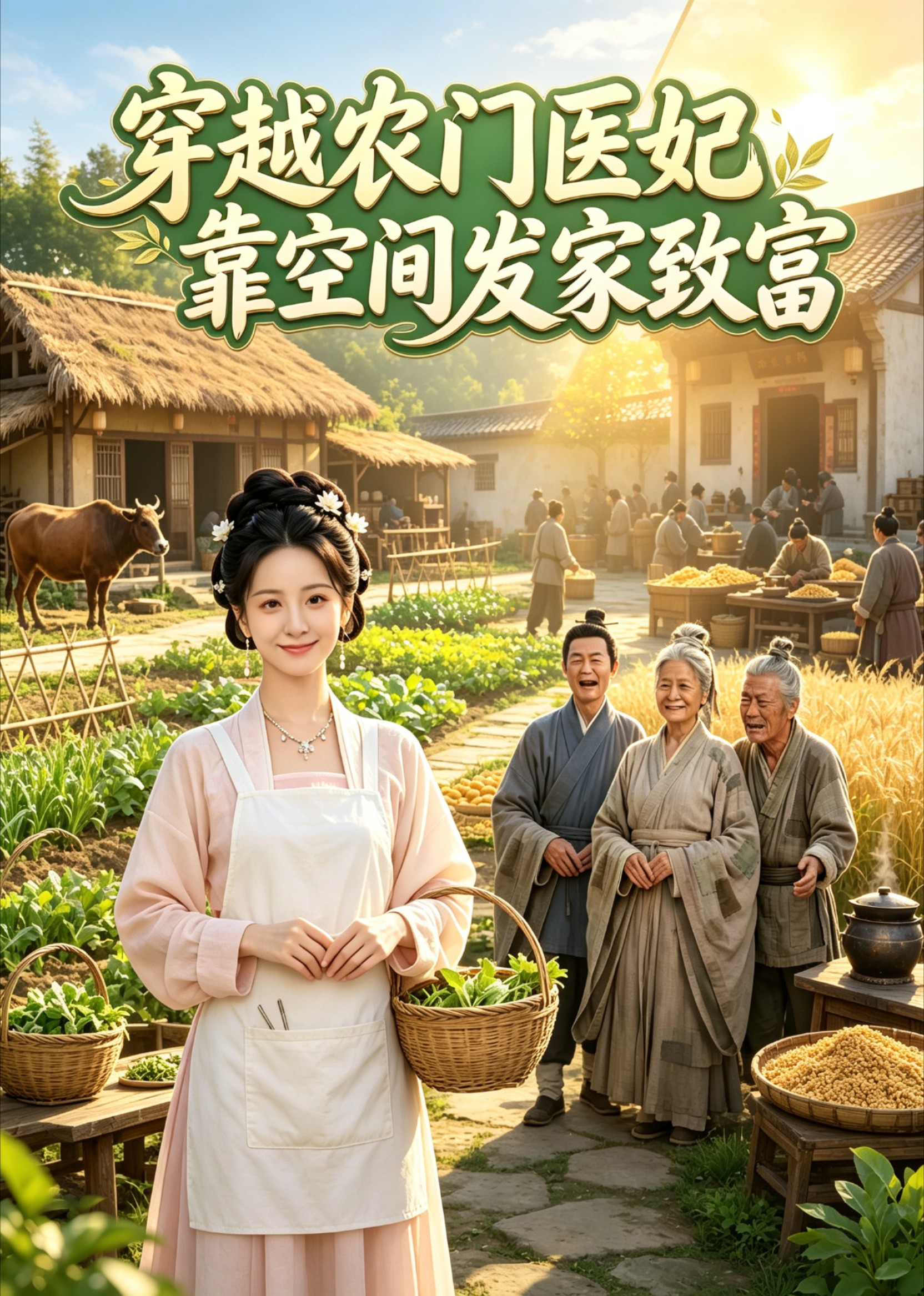 穿越农门医妃靠空间发家致富封面图