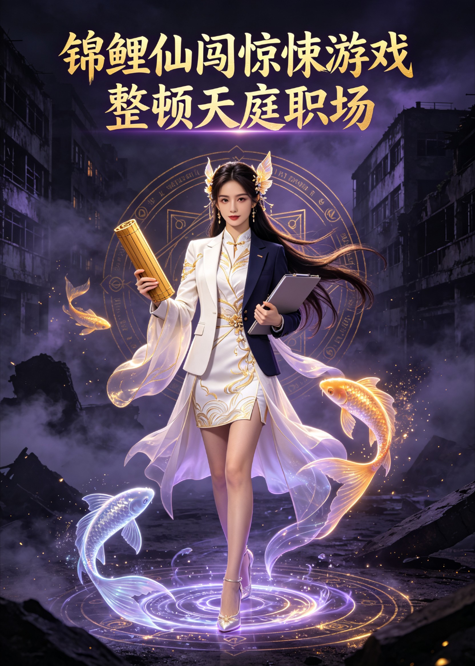 锦鲤仙闯惊悚游戏整顿天庭职场