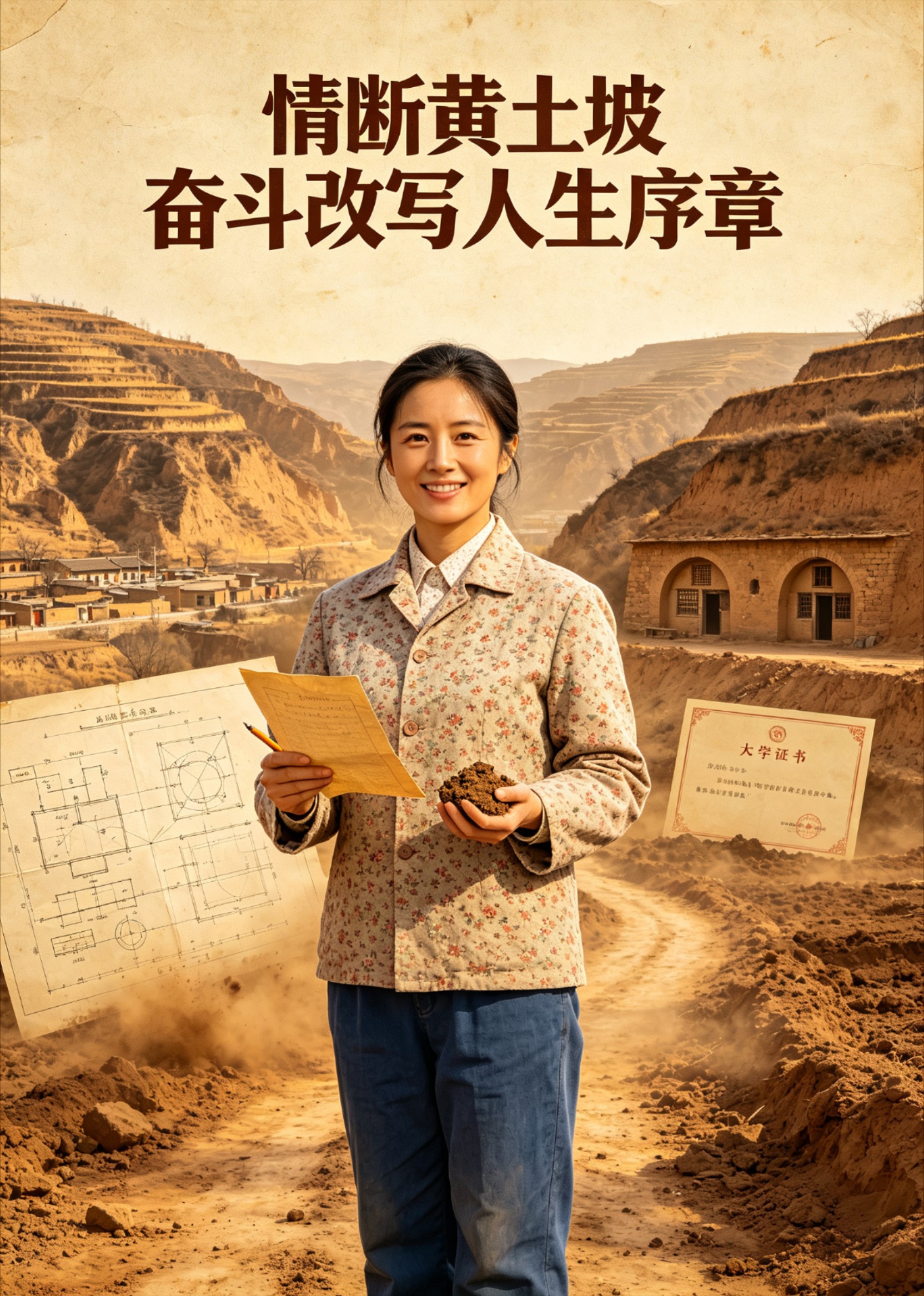 情断黄土坡奋斗改写人生序章