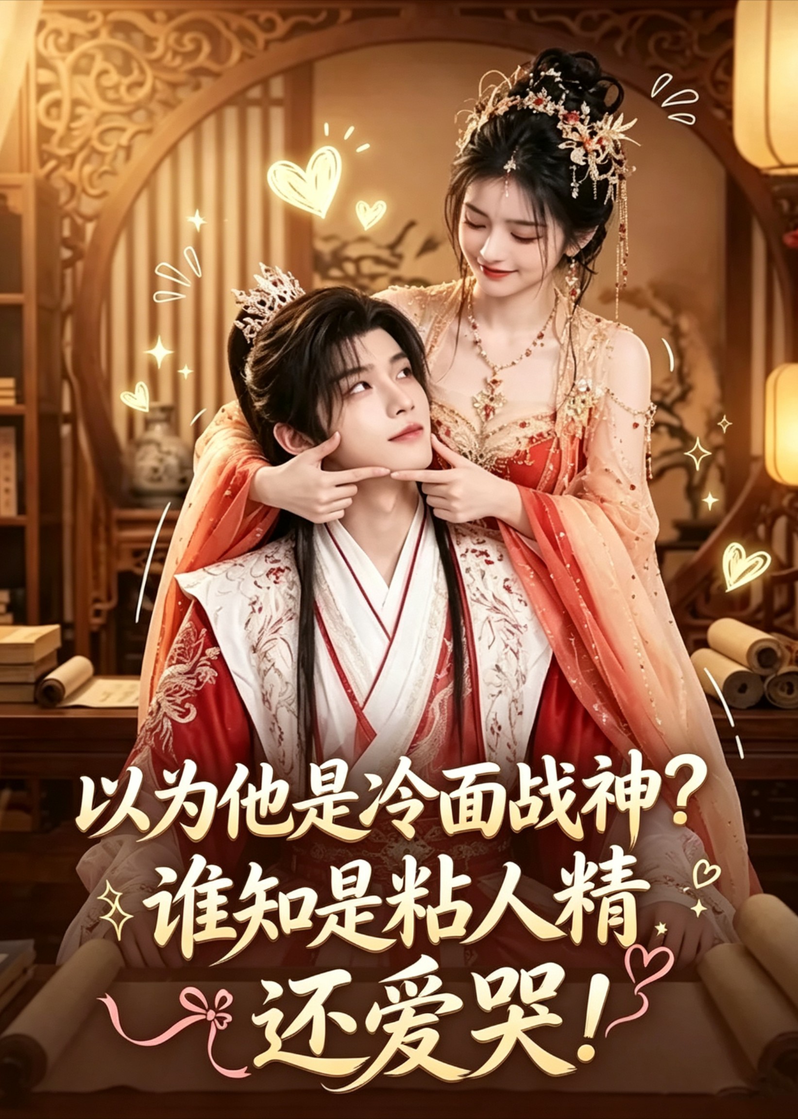 以为他是冷面战神？谁知是粘人精，还爱哭！