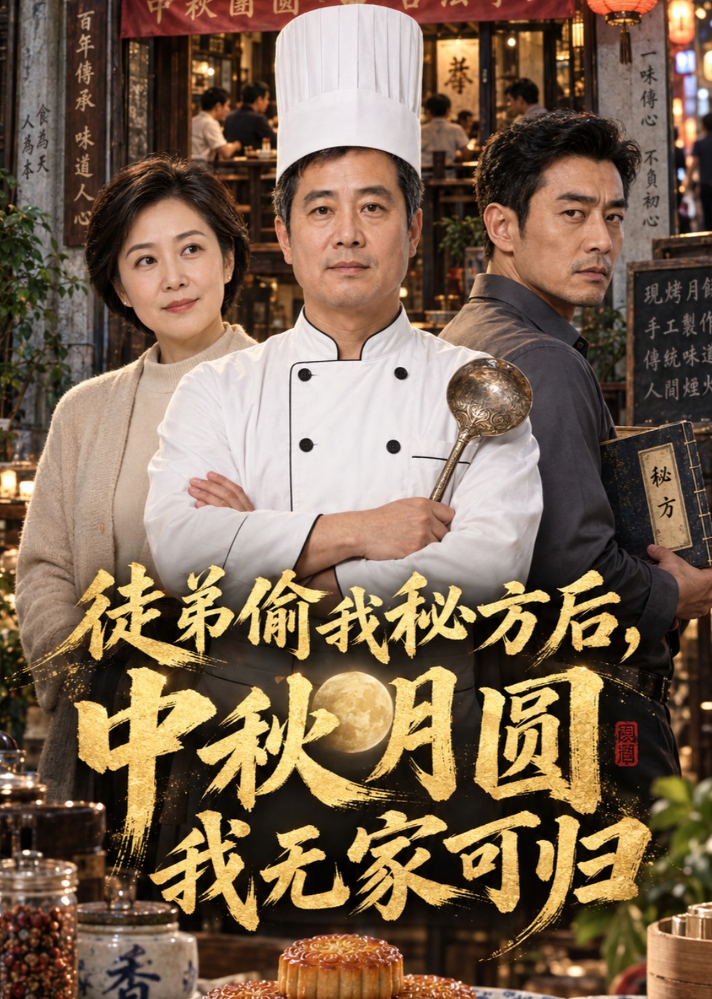 徒弟偷我秘方后，中秋月圆我无家可归