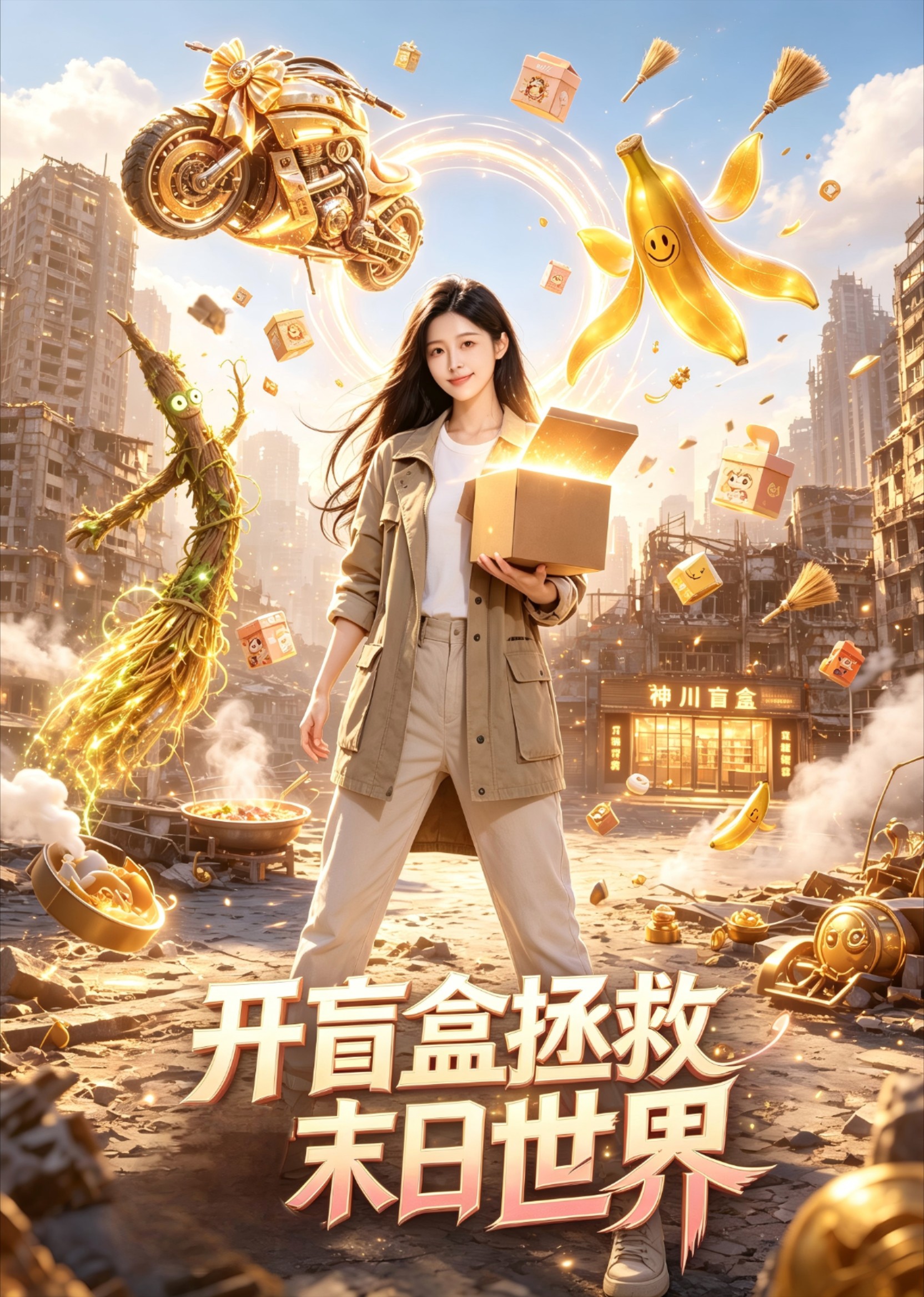 开盲盒拯救末日世界