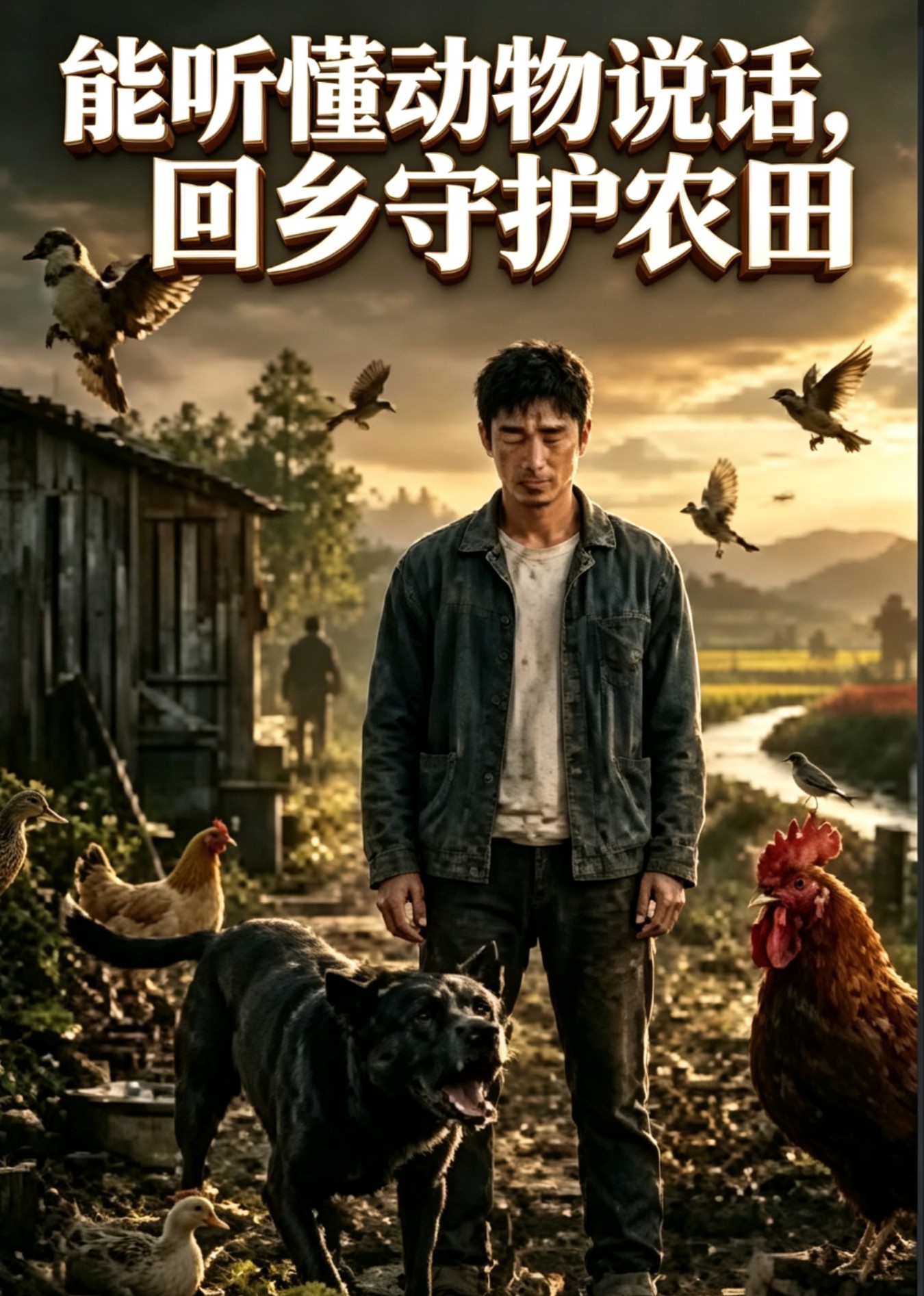 能听懂动物说话，回乡守护农田
