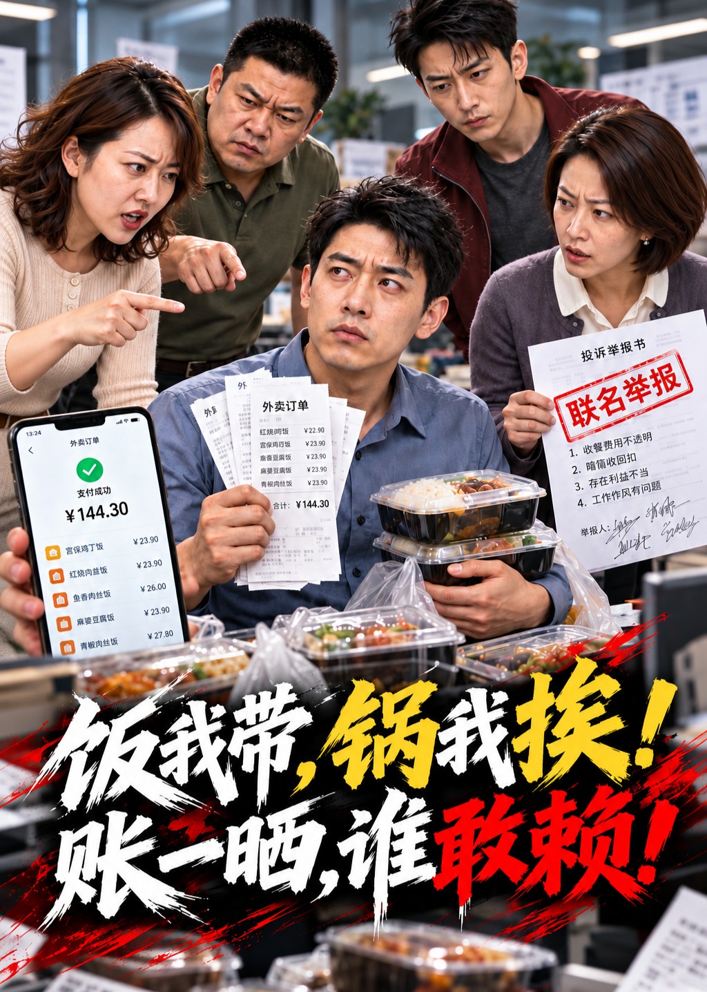 饭我带，锅我挨，账一晒，谁敢赖封面图