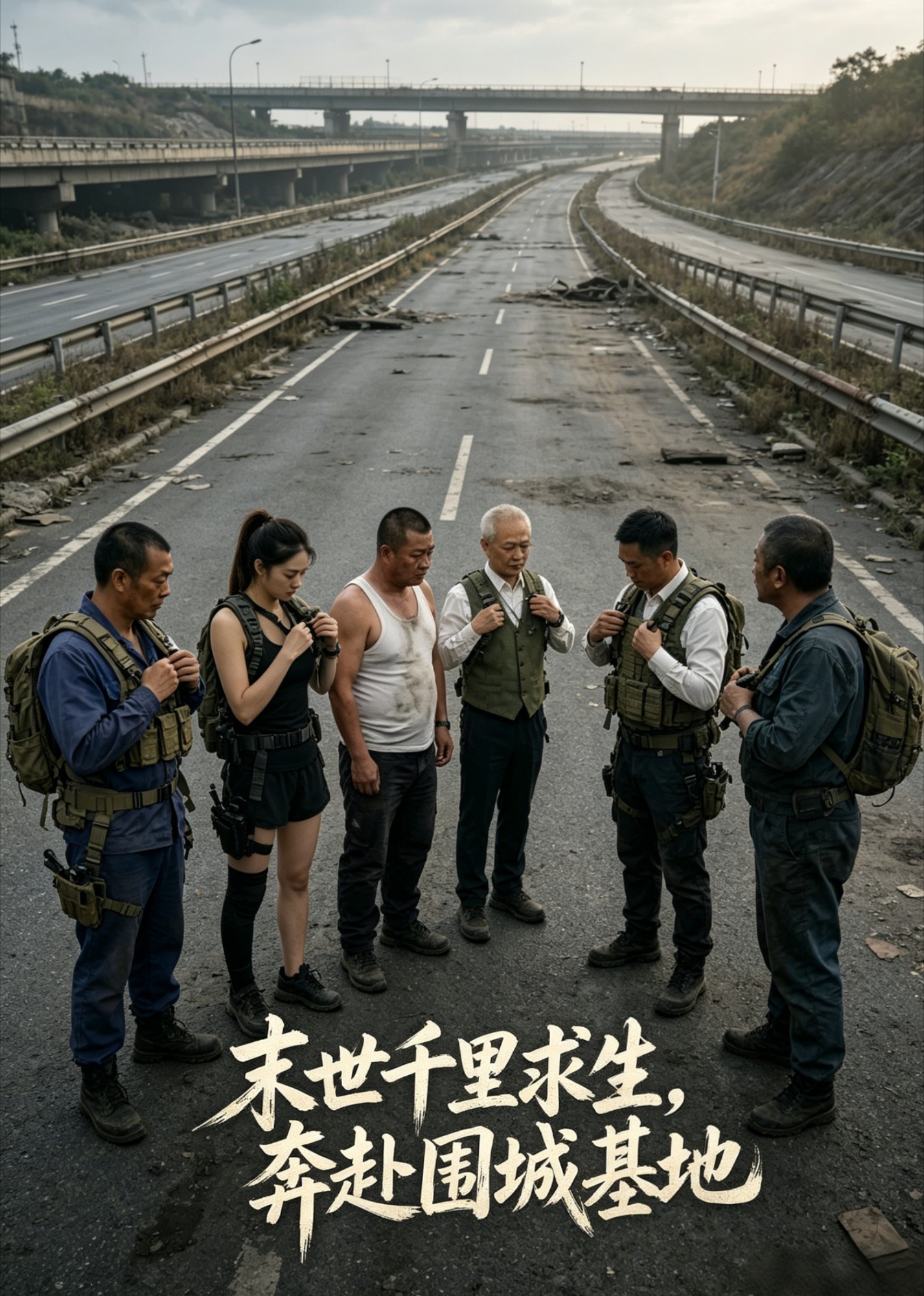 末世千里求生，奔赴围城基地