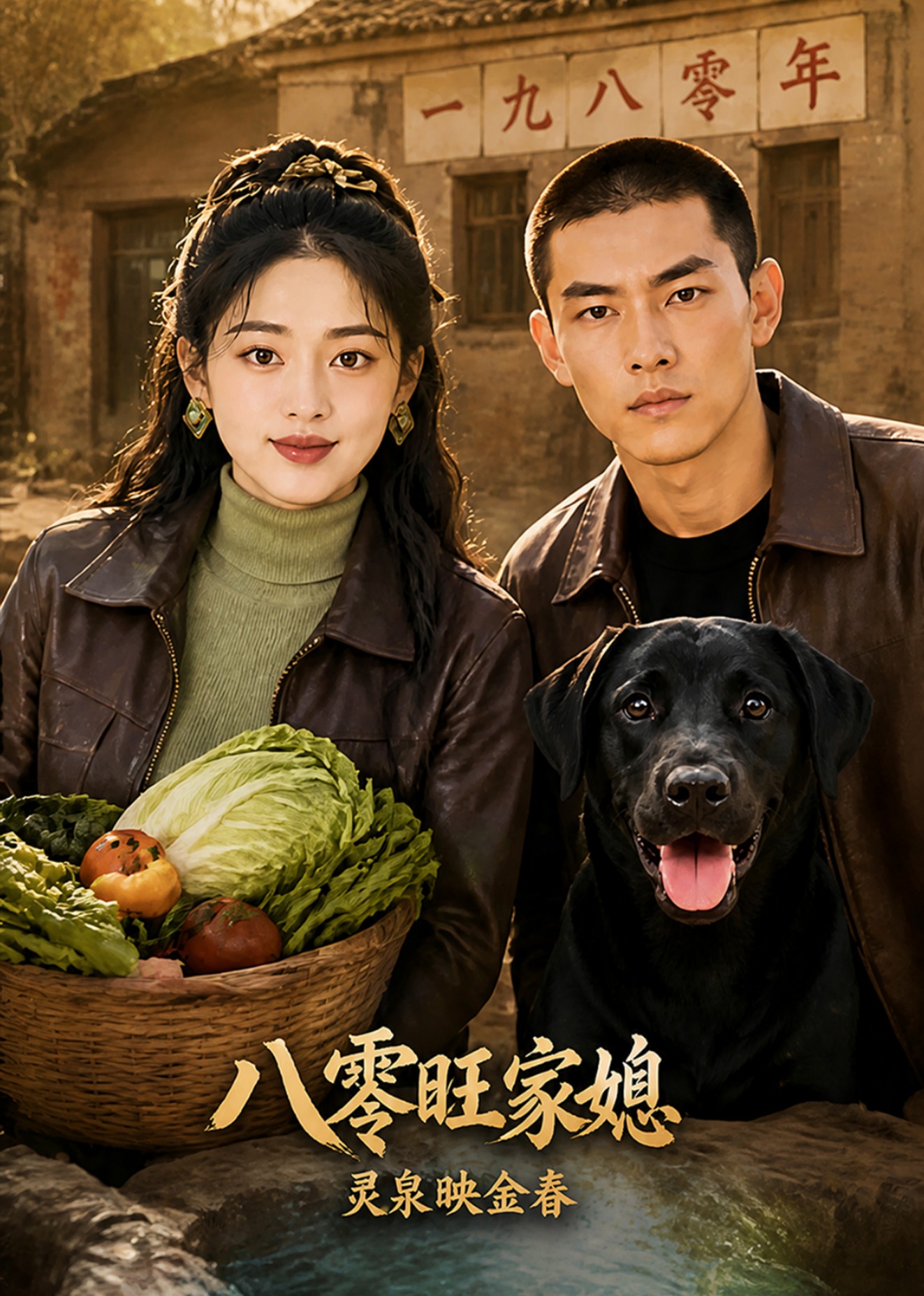 八零旺家媳灵泉映金春封面图