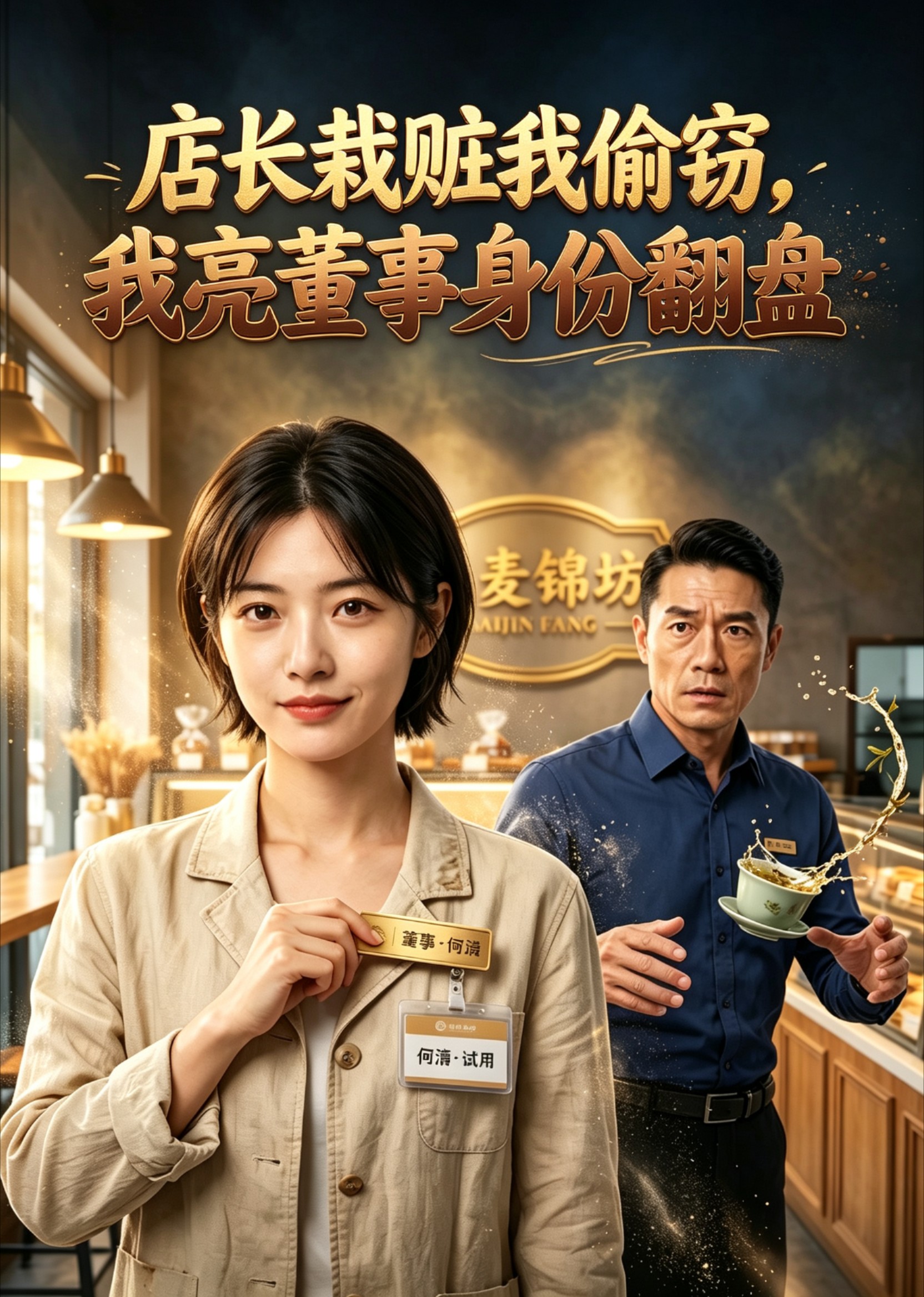 店长栽赃我偷窃，我亮董事身份翻盘封面图