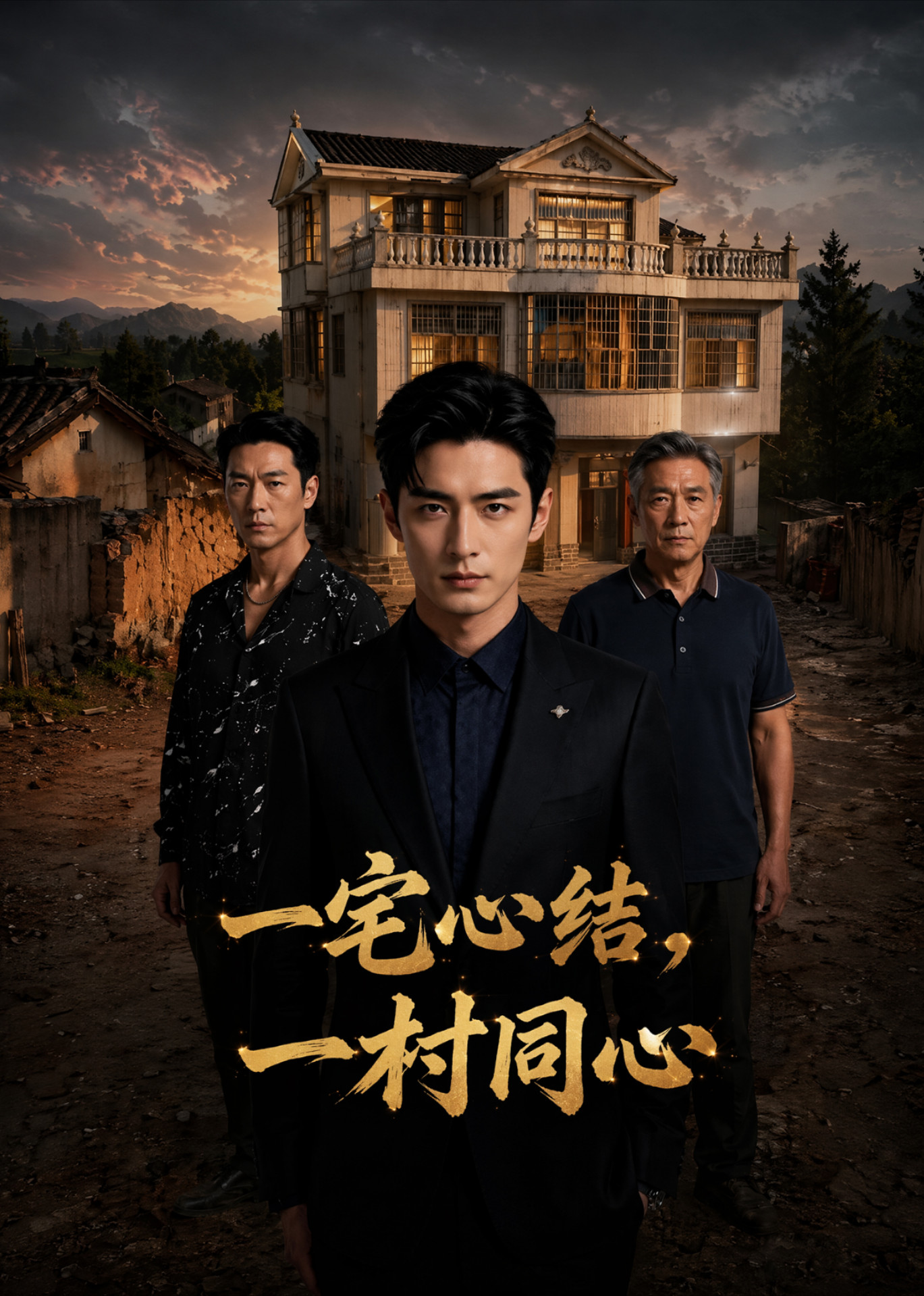 一宅心结，一村同心