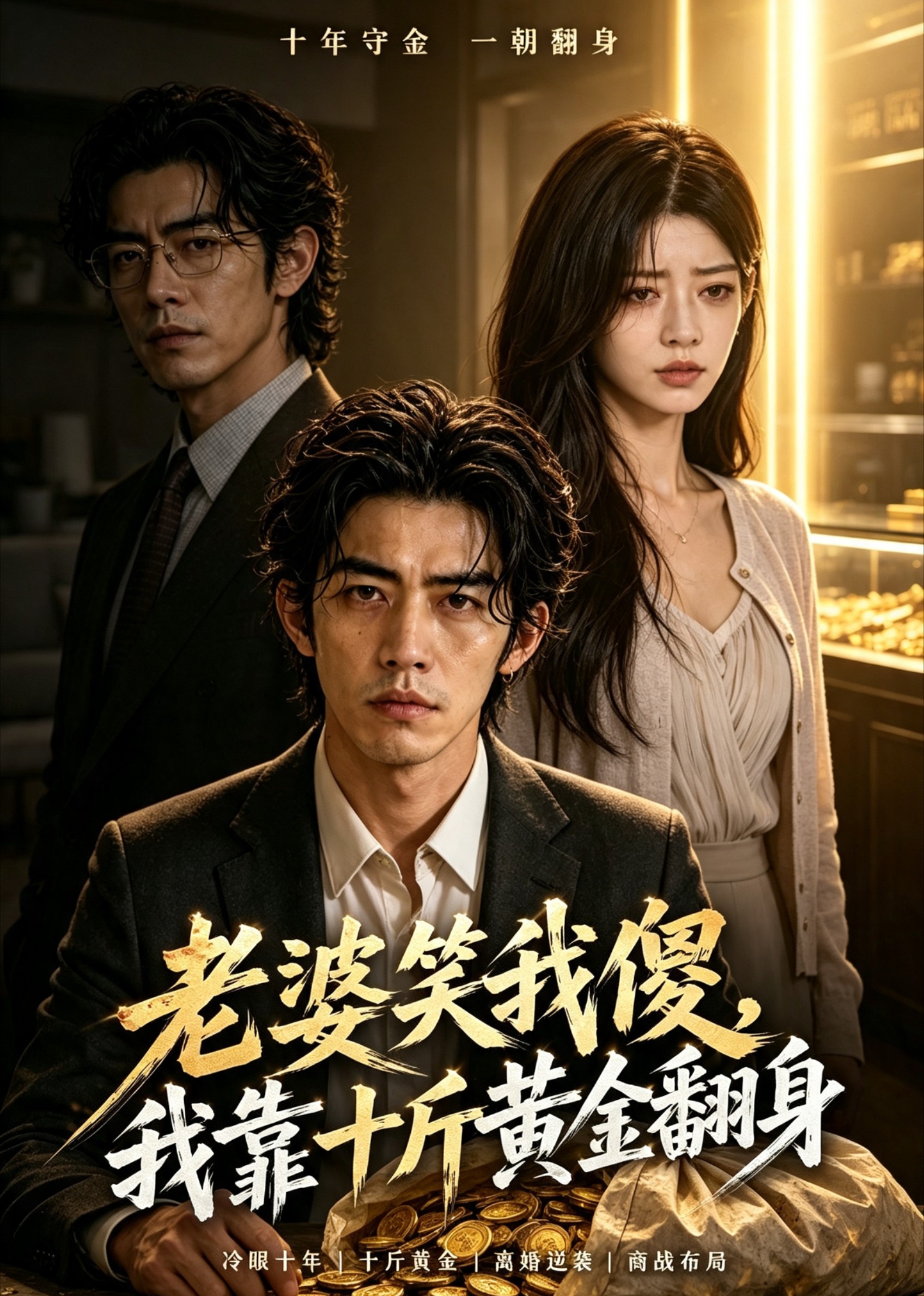 老婆笑我傻，我靠十斤黄金翻身封面图