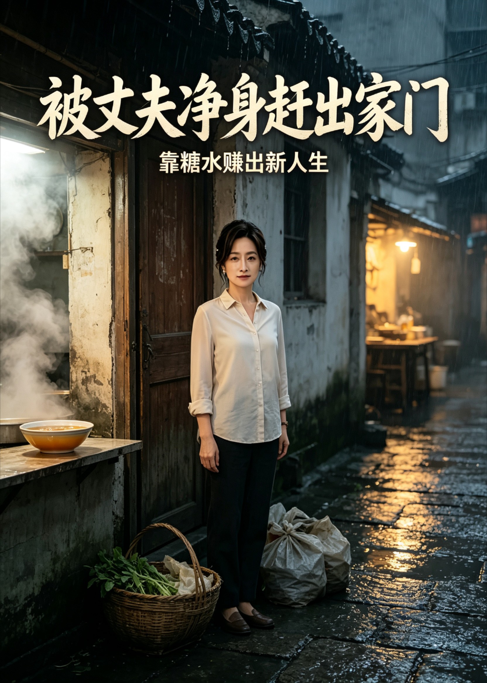 被丈夫净身赶出家门，靠糖水赚出新人生