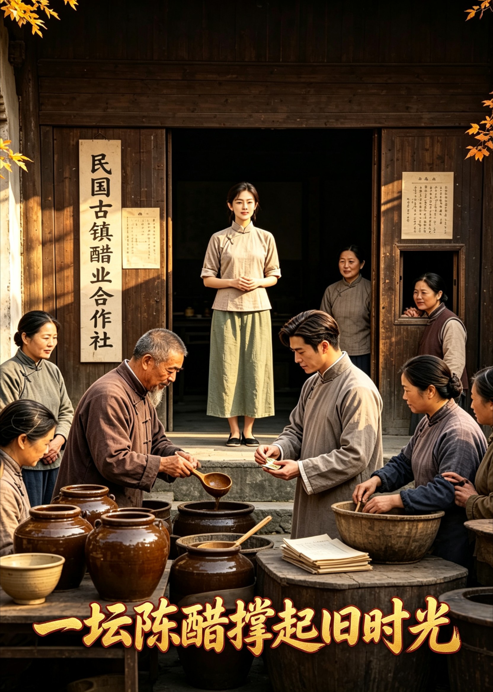 一坛陈醋撑起旧时光