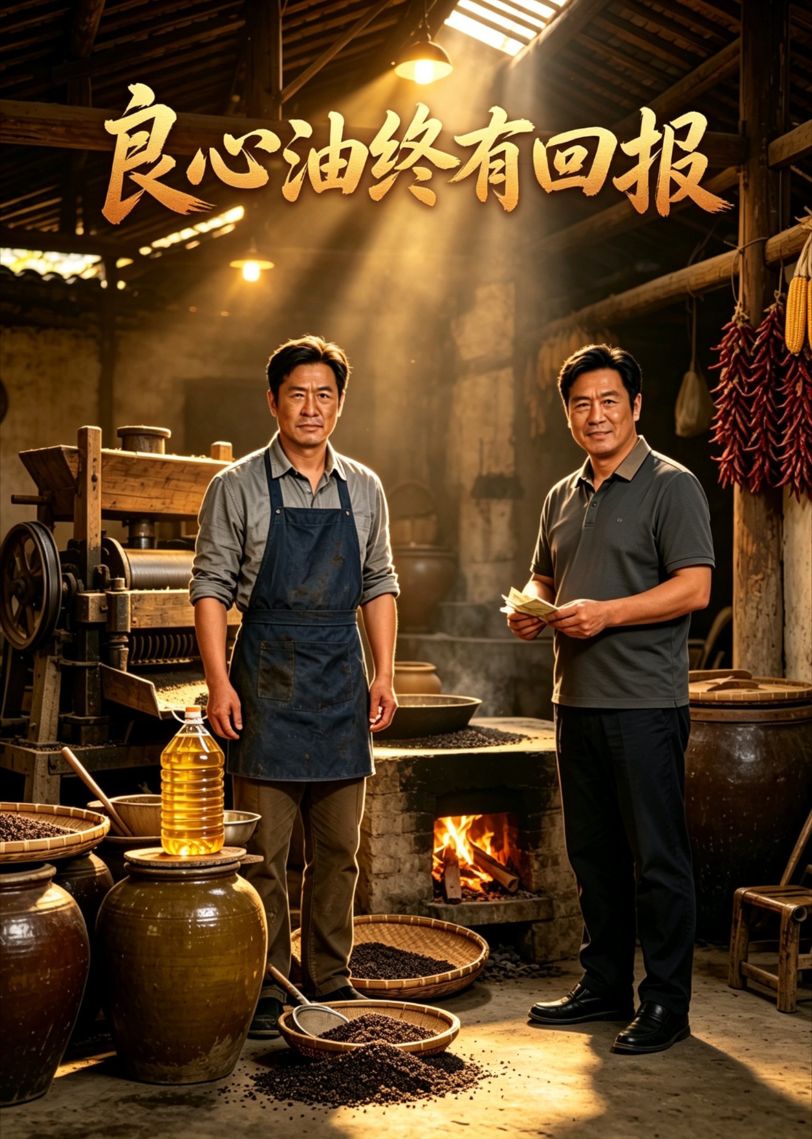 良心油终有回报