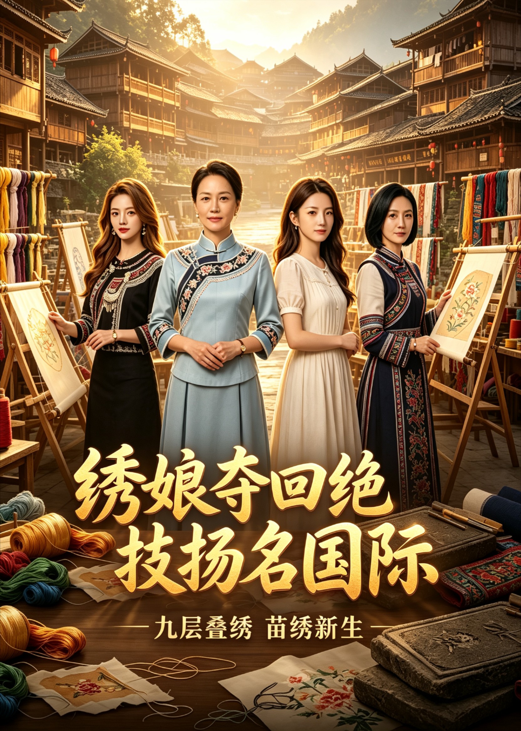 绣娘夺回绝技扬名国际