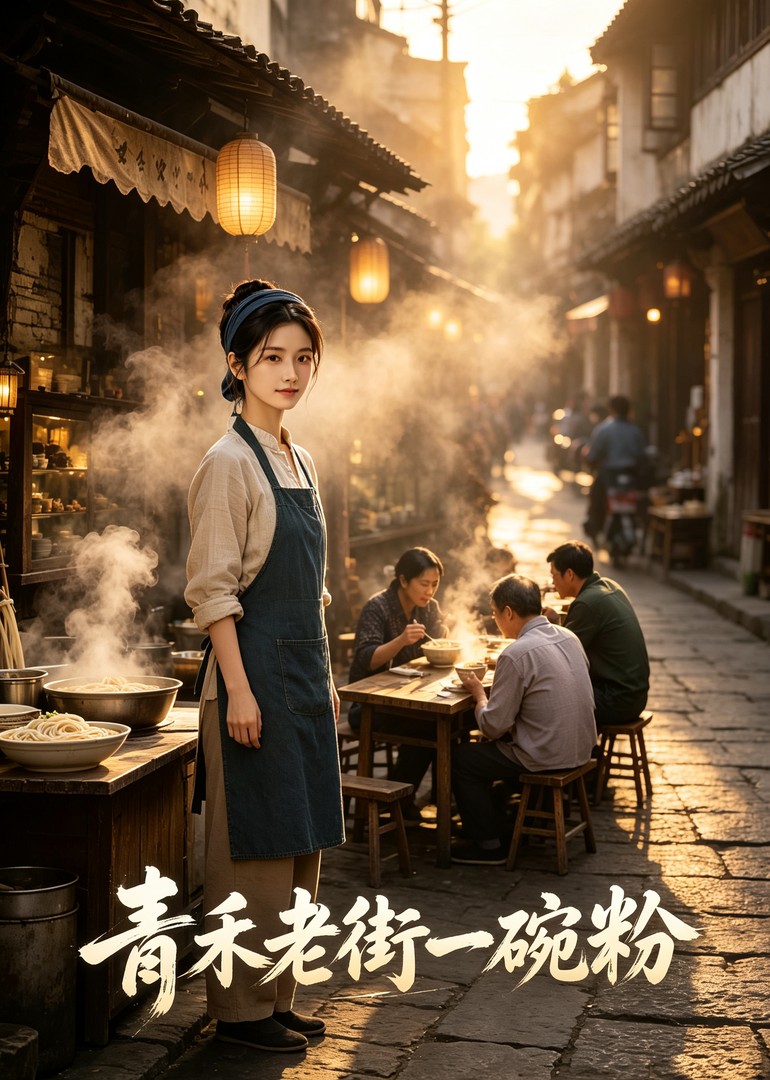 青禾老街一碗粉