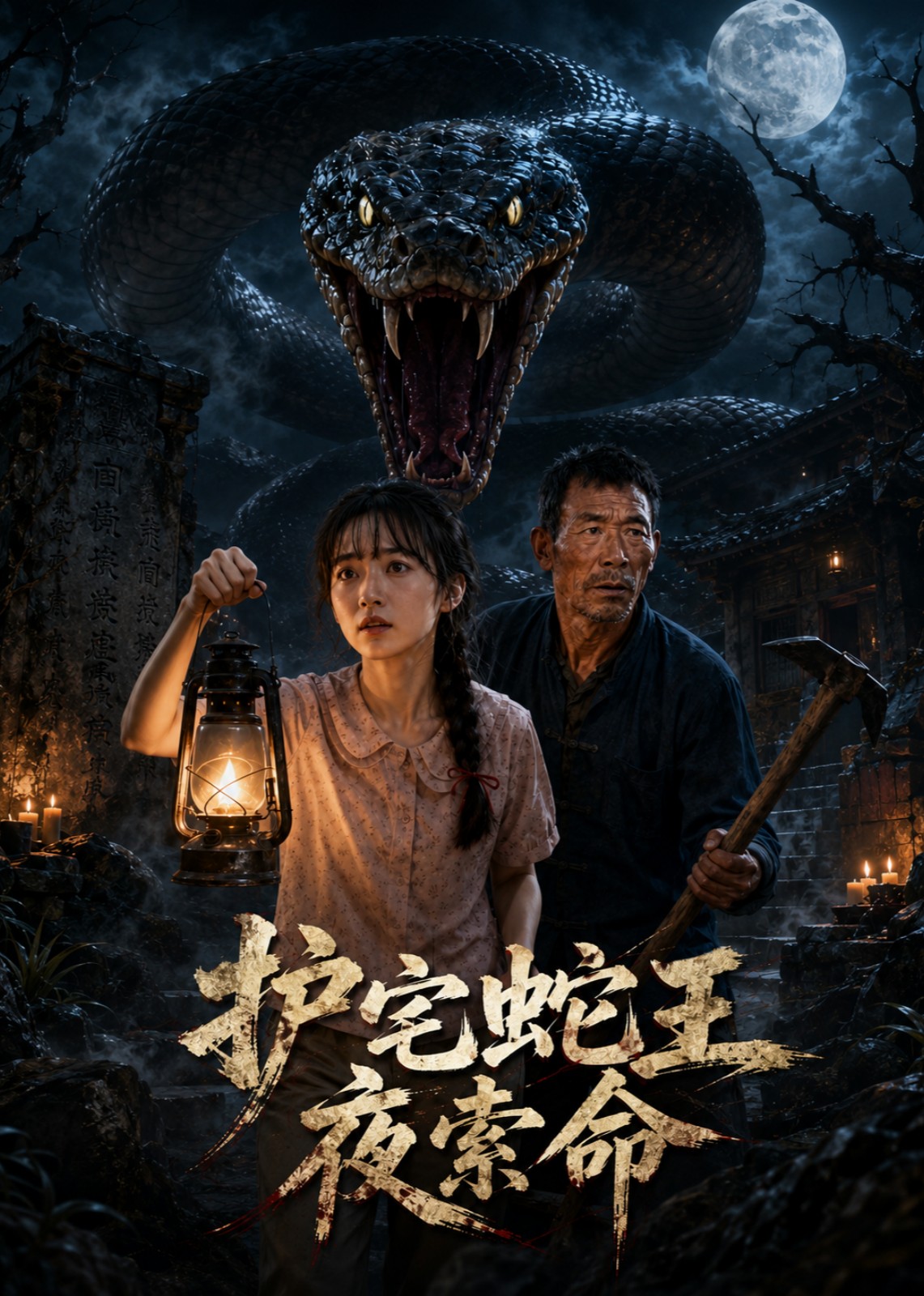 护宅蛇王夜索命