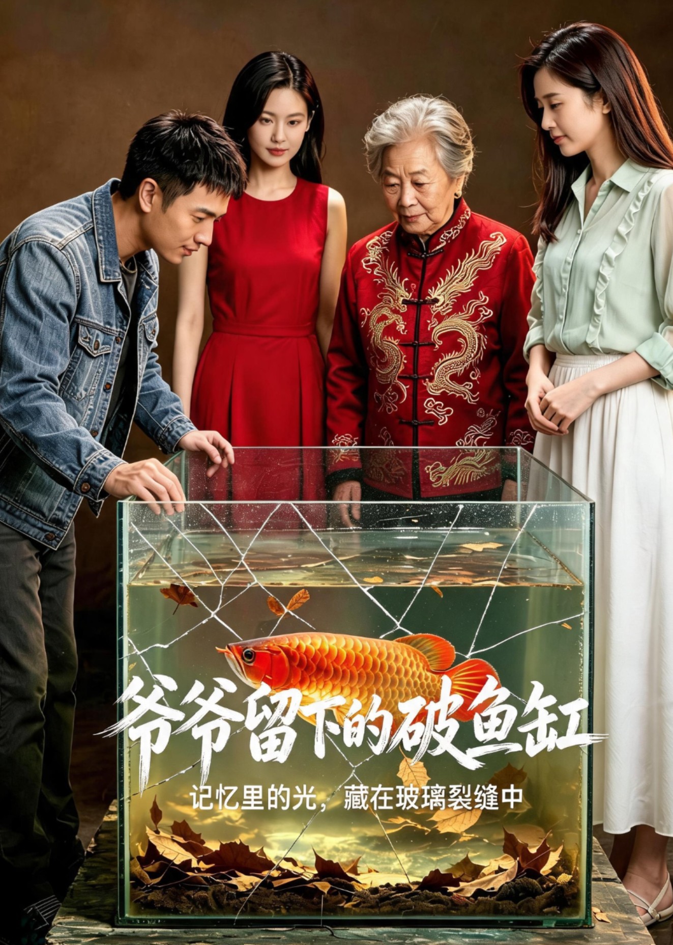 爷爷留下的破鱼缸