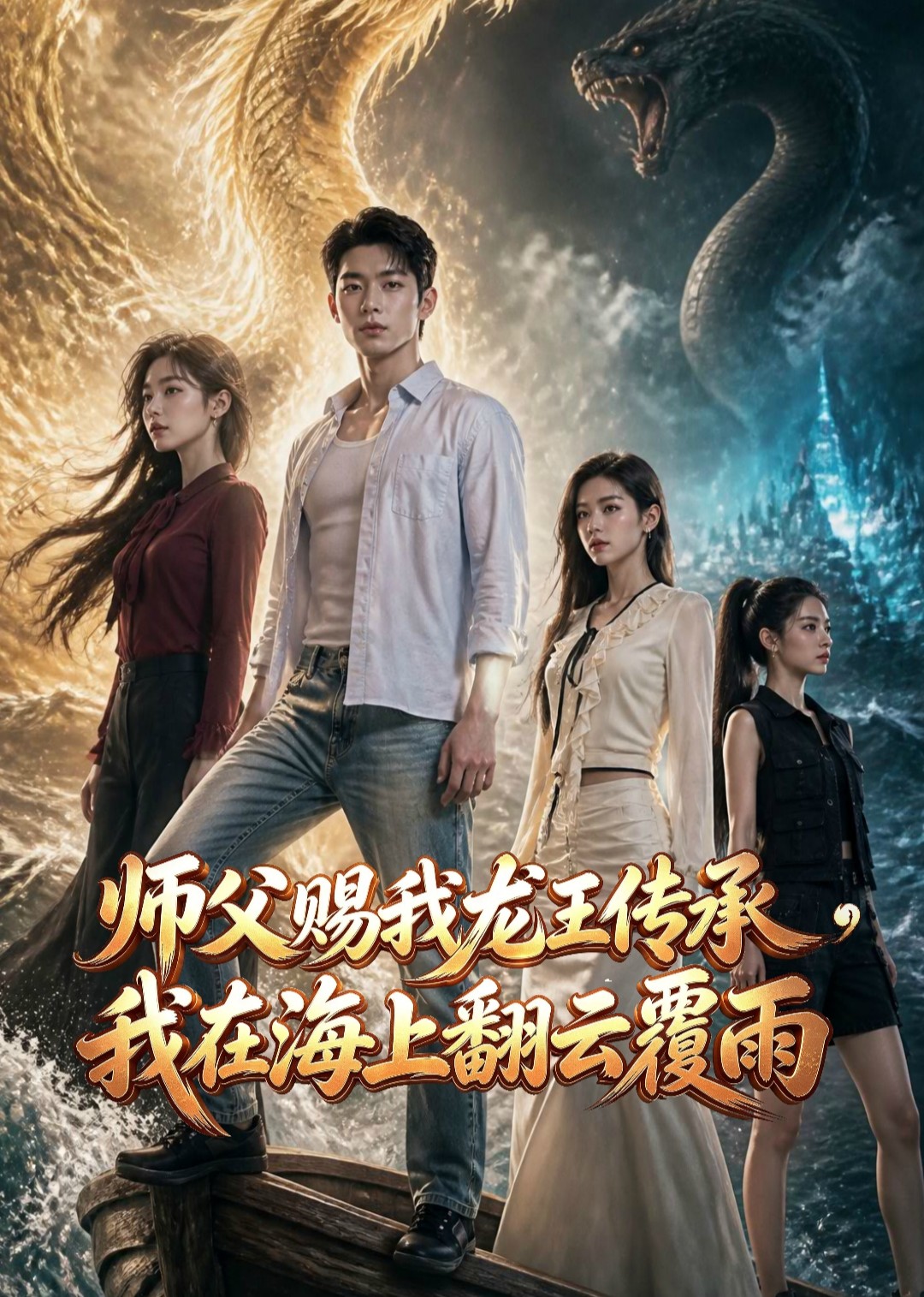 师父赐我龙王传承，我在海上翻云覆雨封面图
