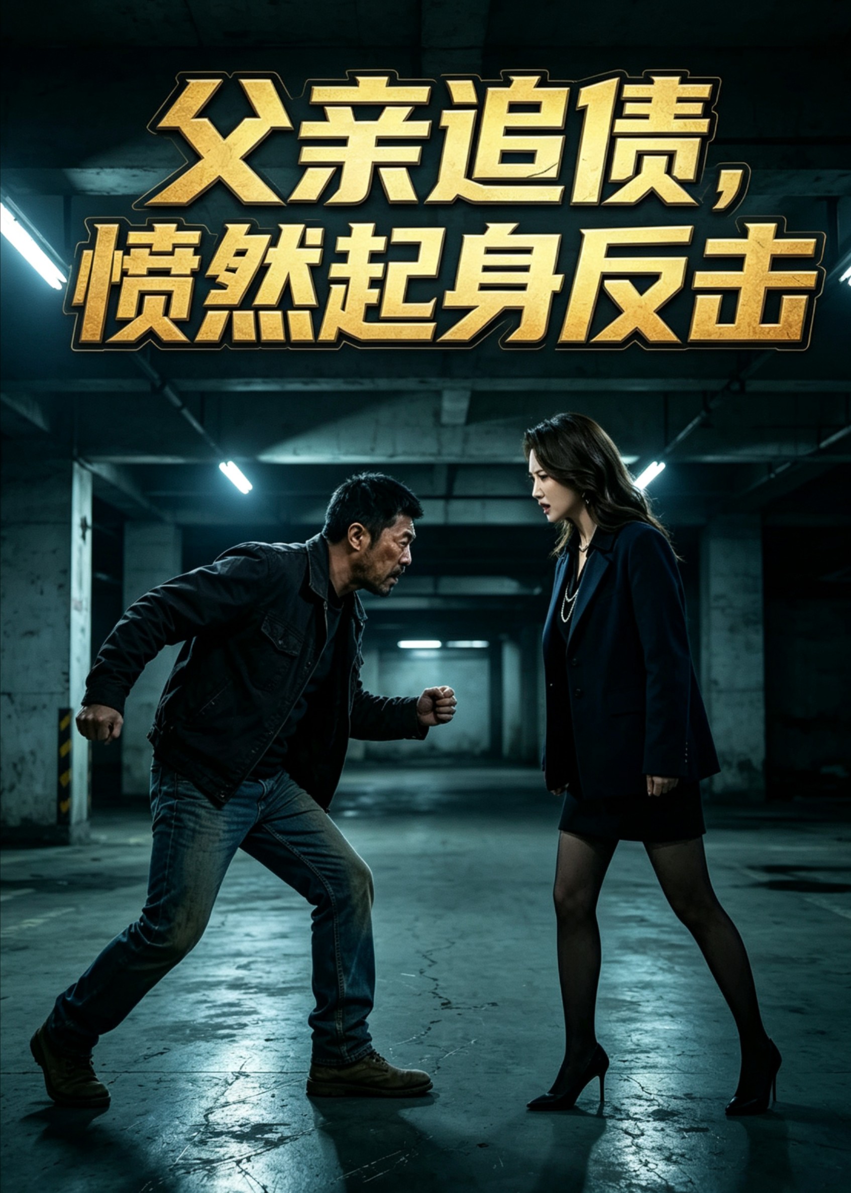父亲追债，愤然起身反击