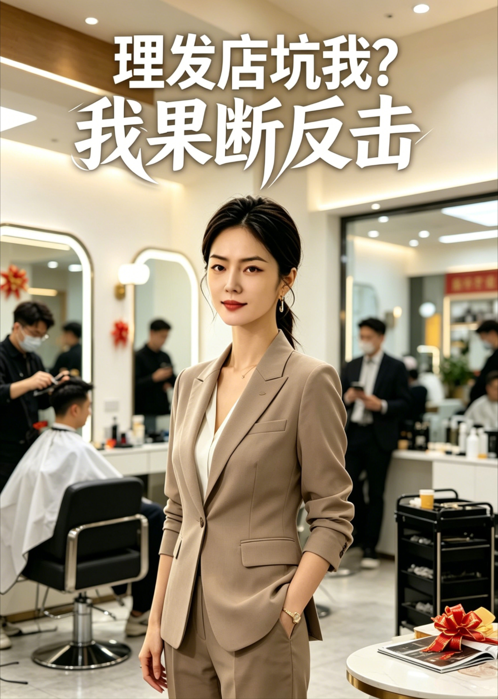 理发店坑我？我果断反击