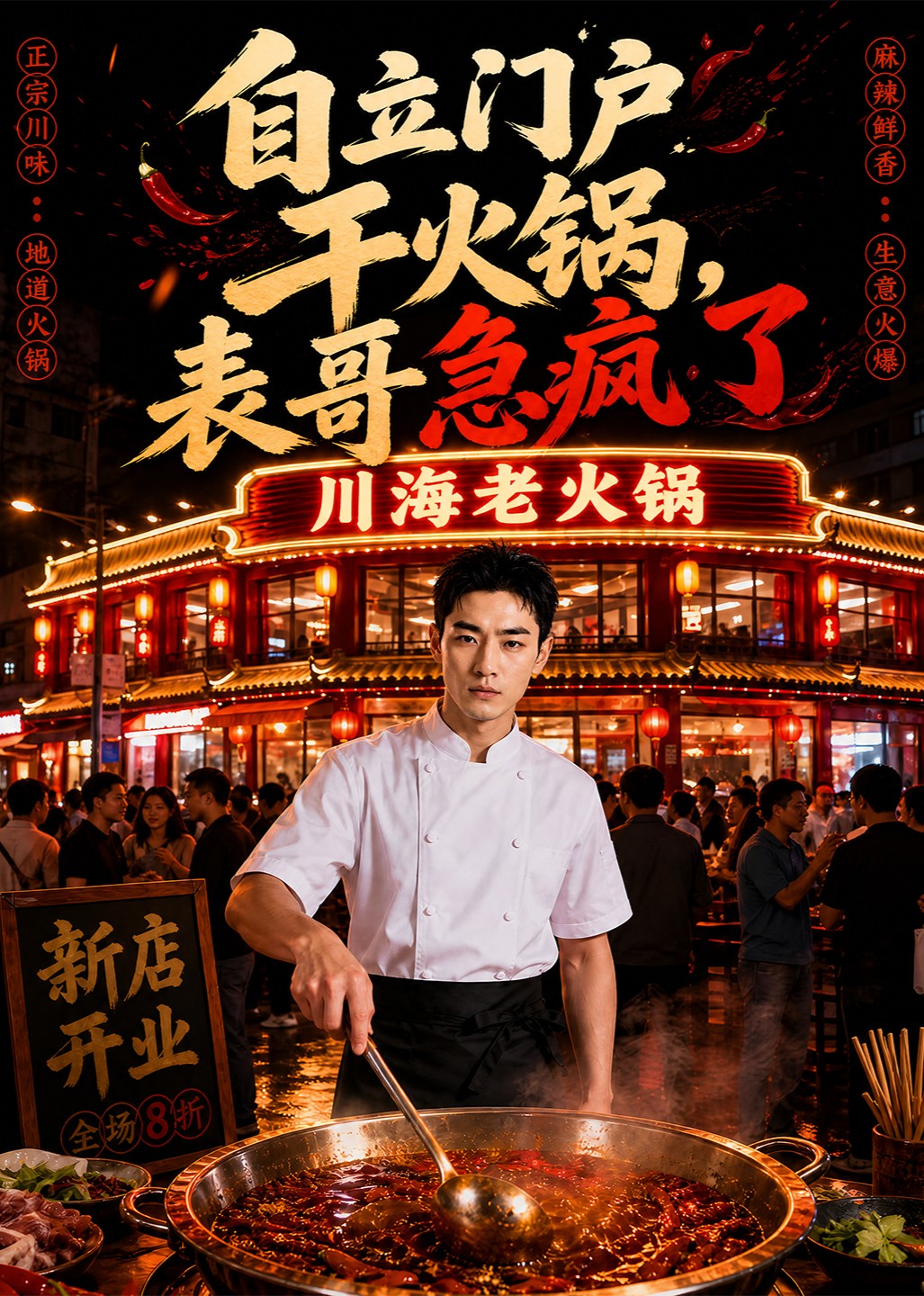 自立门户干火锅，表哥急疯了封面图
