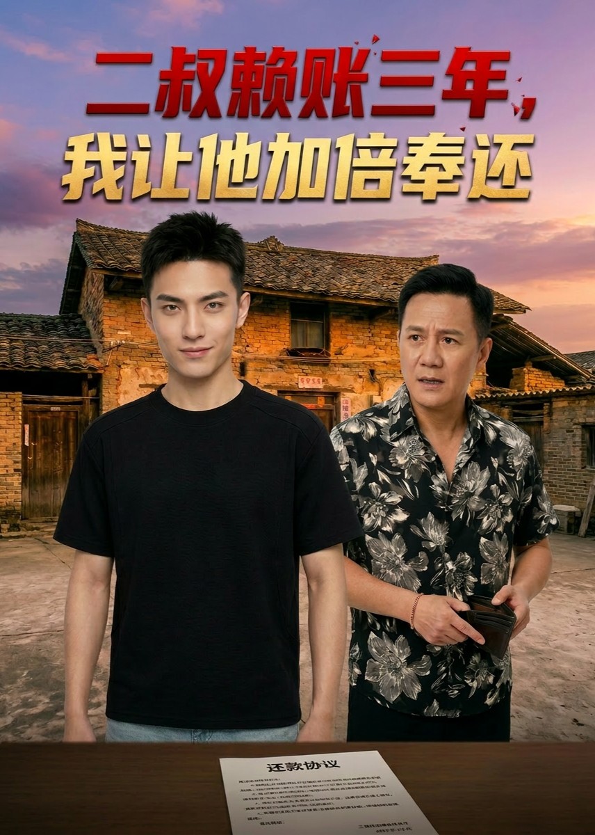 二叔赖账三年，我让他加倍奉还