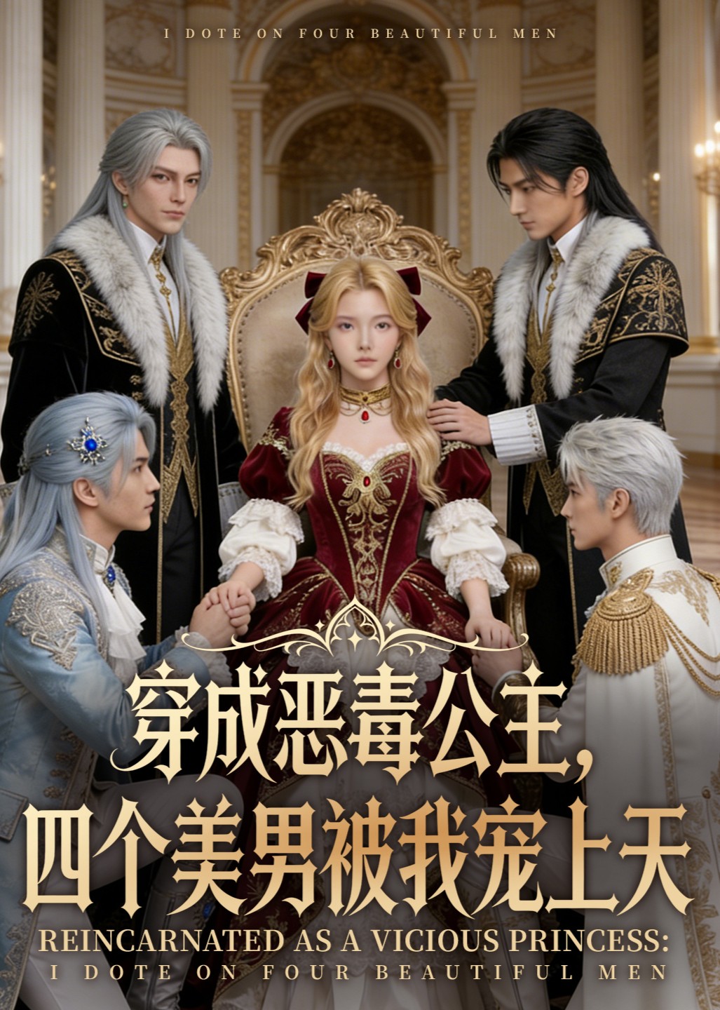 穿成恶毒公主，四个美男被我宠上天