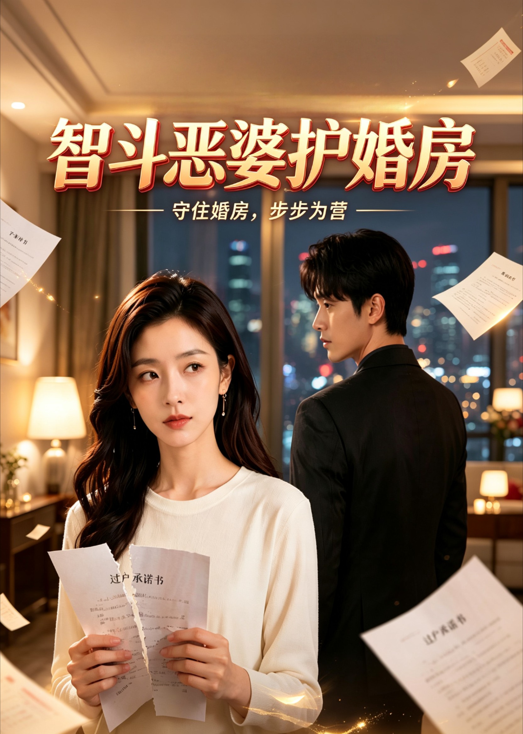 智斗恶婆护婚房