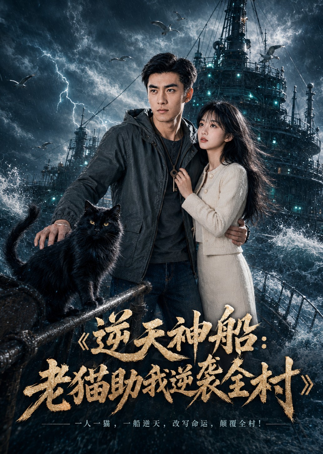 逆天神船：老猫助我逆袭全村封面图