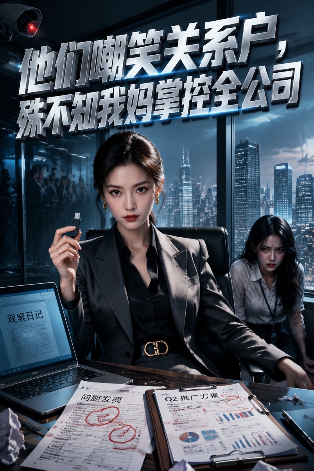 他们嘲笑关系户，殊不知我妈掌控全公司