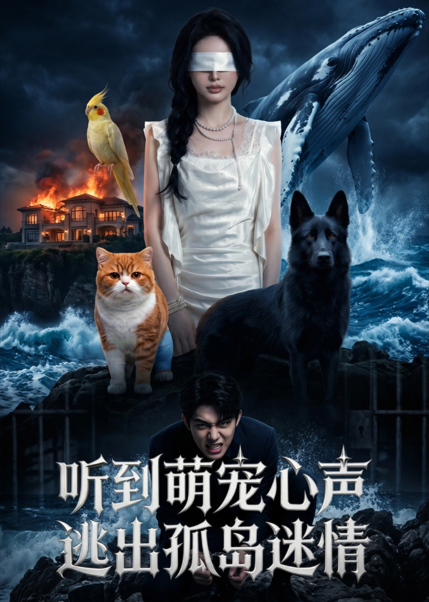 听到萌宠心声，逃出孤岛迷情封面图