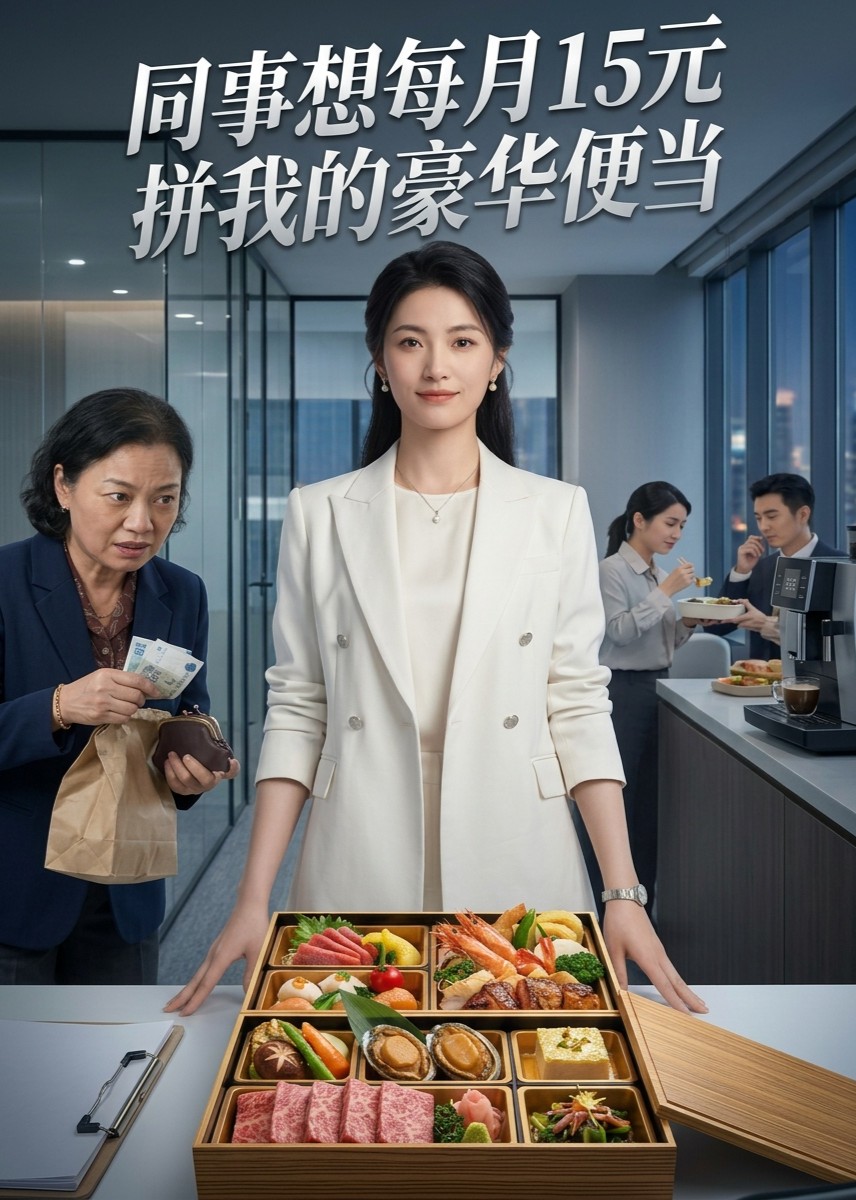 同事想每月15元拼我的豪华便当