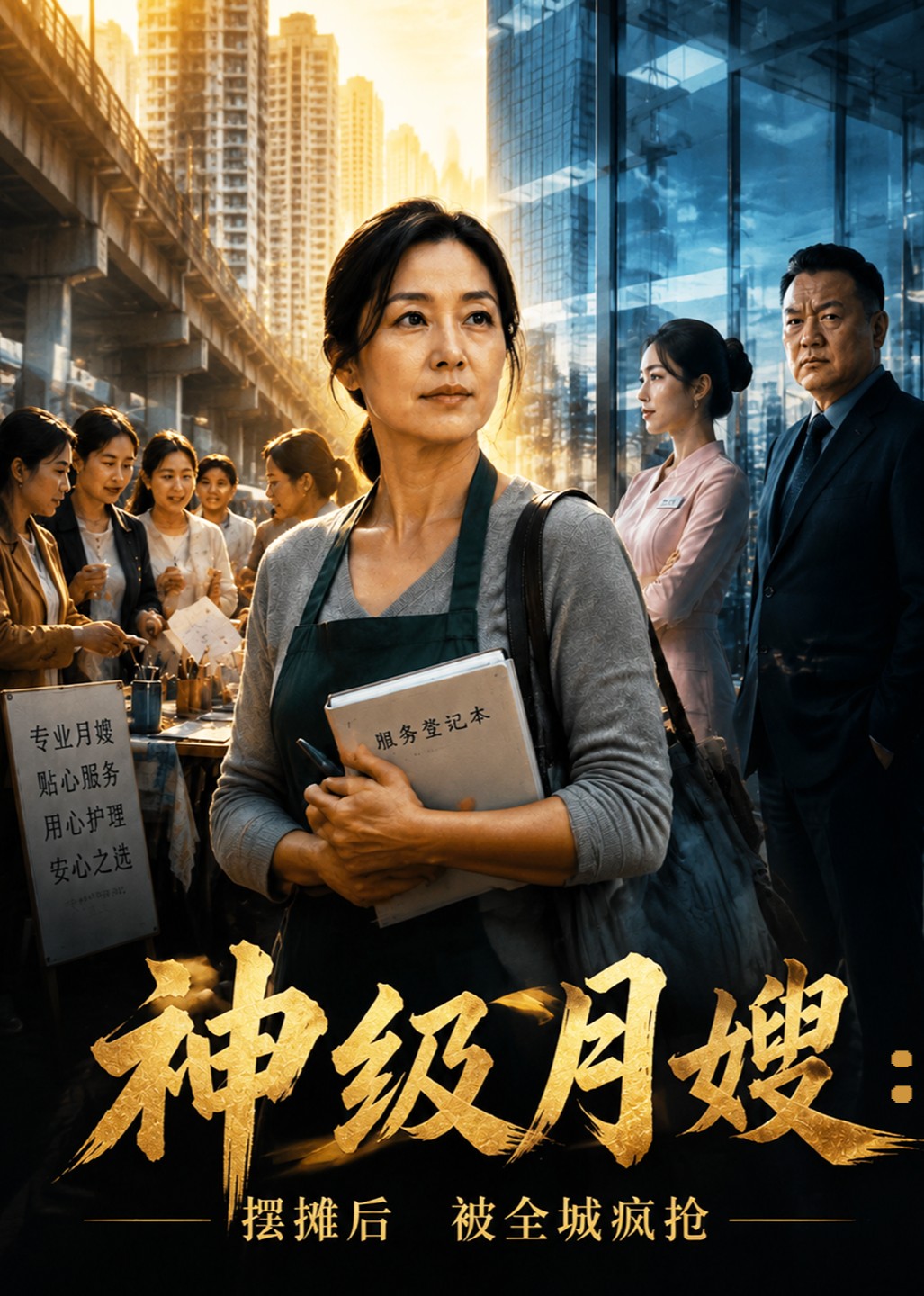 神级月嫂：摆摊后被全城疯抢封面图