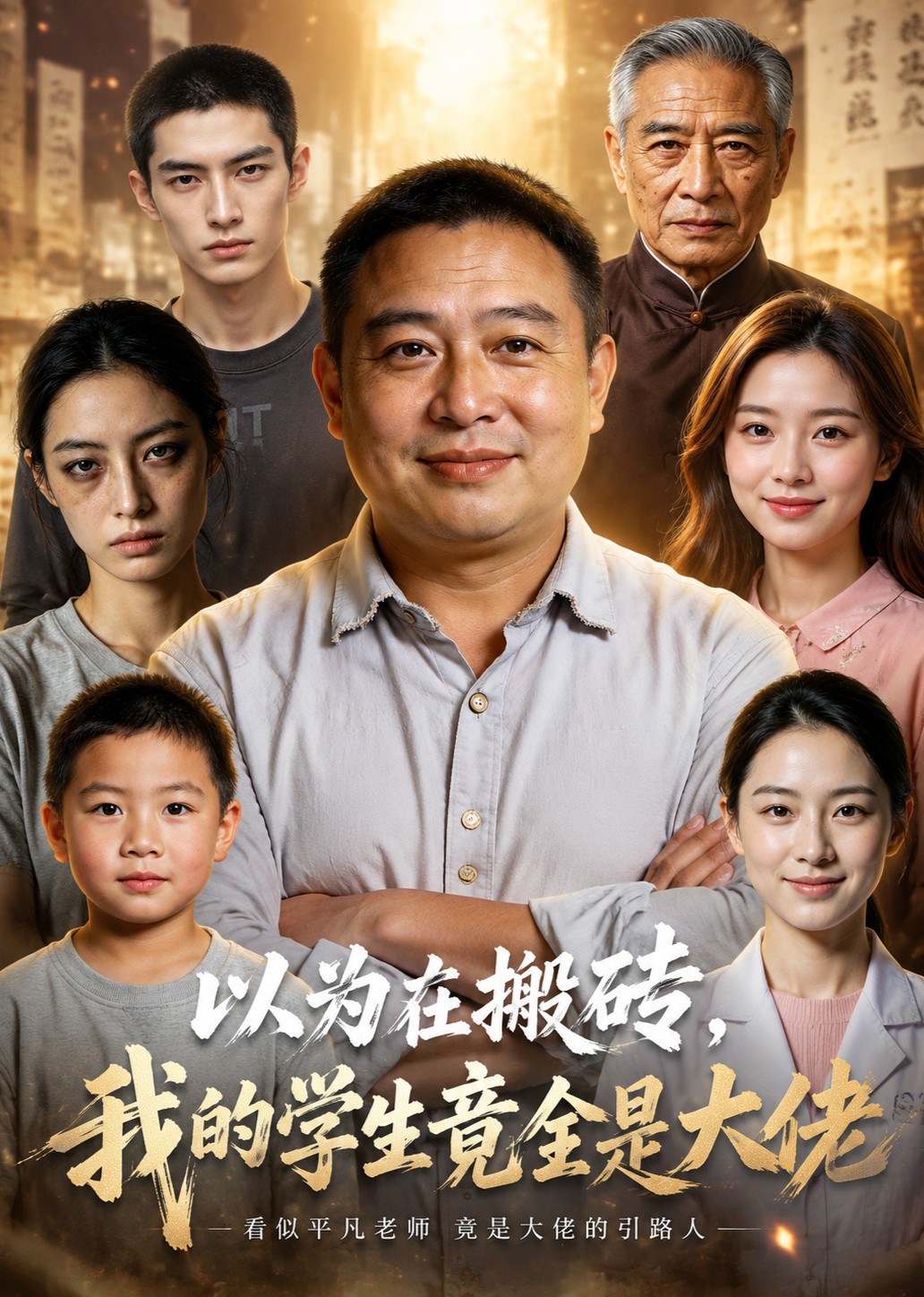 以为在搬砖，我的学生竟全是大佬